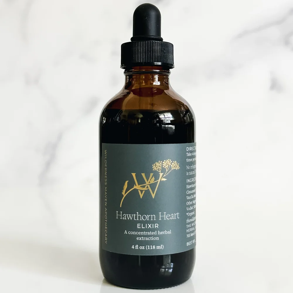 Hawthorn Heart Elixir — Wilderness Maven Apothecary