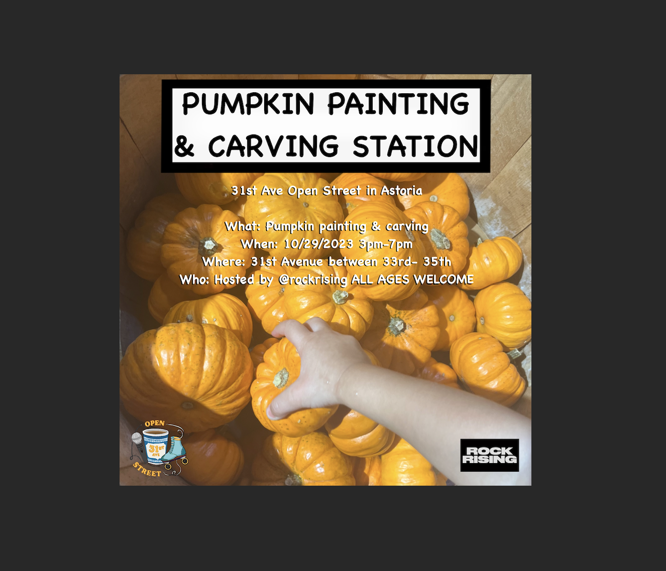 Pumpkin Painting & Carving Station