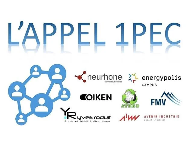 💡L'appel 1PEC aux Valaisans ! 
Neurhone et 6 entreprises et associations valaisannes lancent une plateforme participative. Vous êtes tous invités à partager jusqu'au 21 juin vos idées pour développer une écon