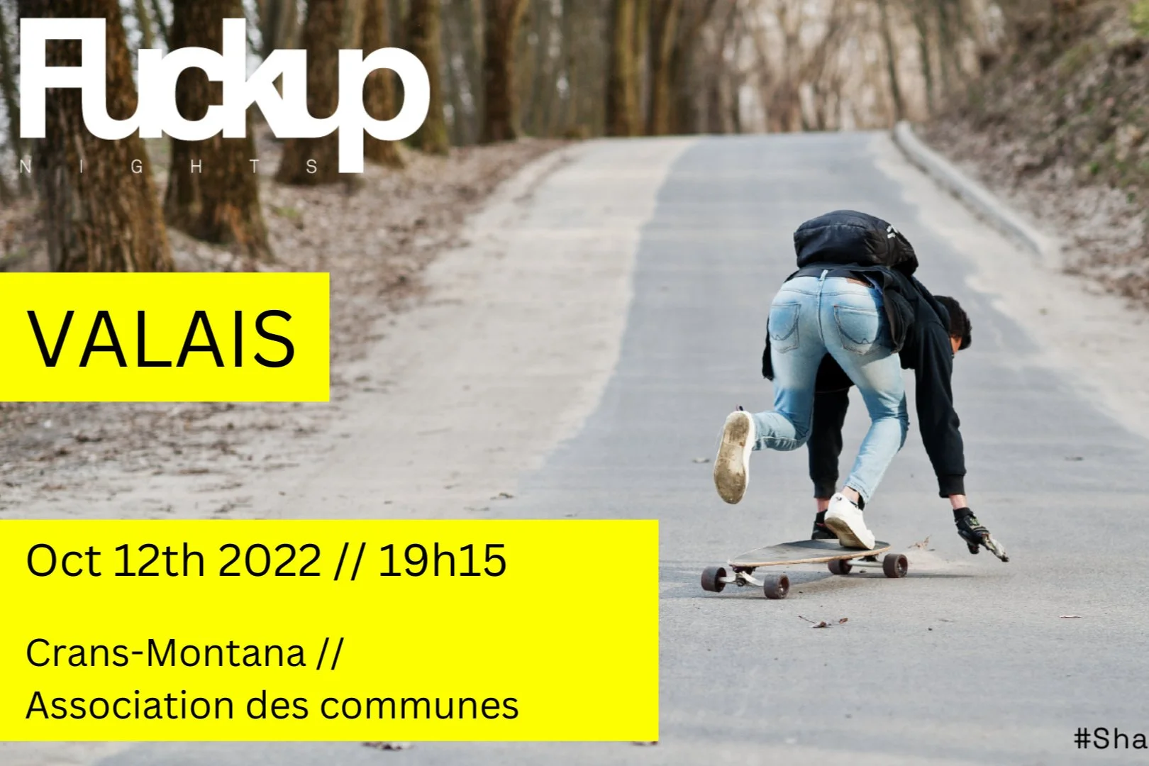 Fuckup Night Valais, Crans-Montana (EN)