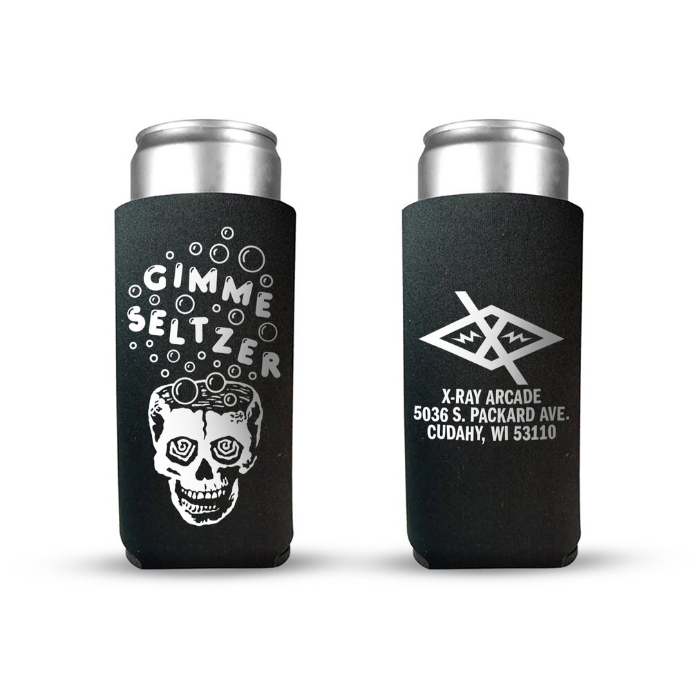 Download Gimme Seltzer Slim Can Koozie X Ray Arcade