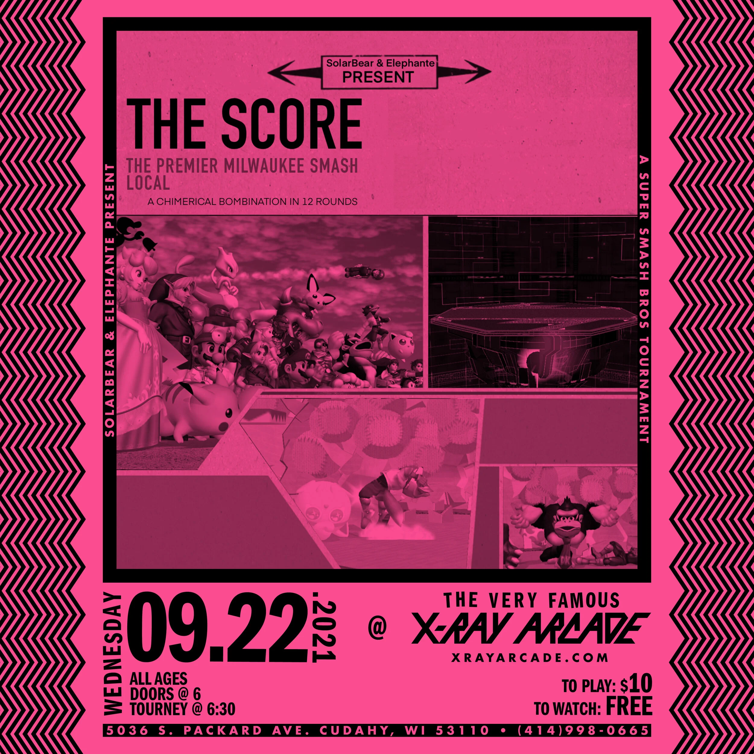 THE SCORE: The Premier Milwaukee Smash Local - Super Smash Bros Tournament