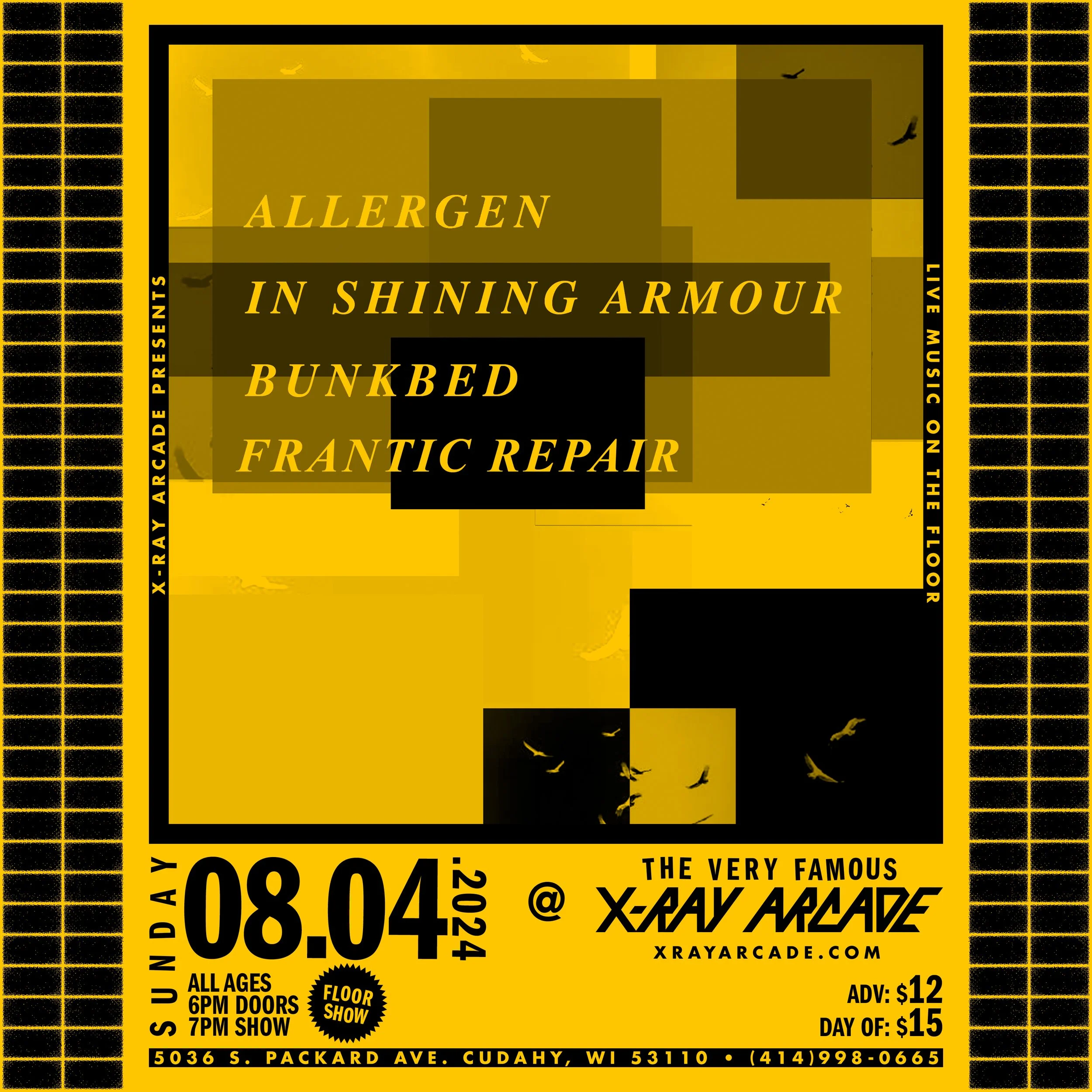 Allergen / In Shining Armour / Bunkbed / Frantic Repair