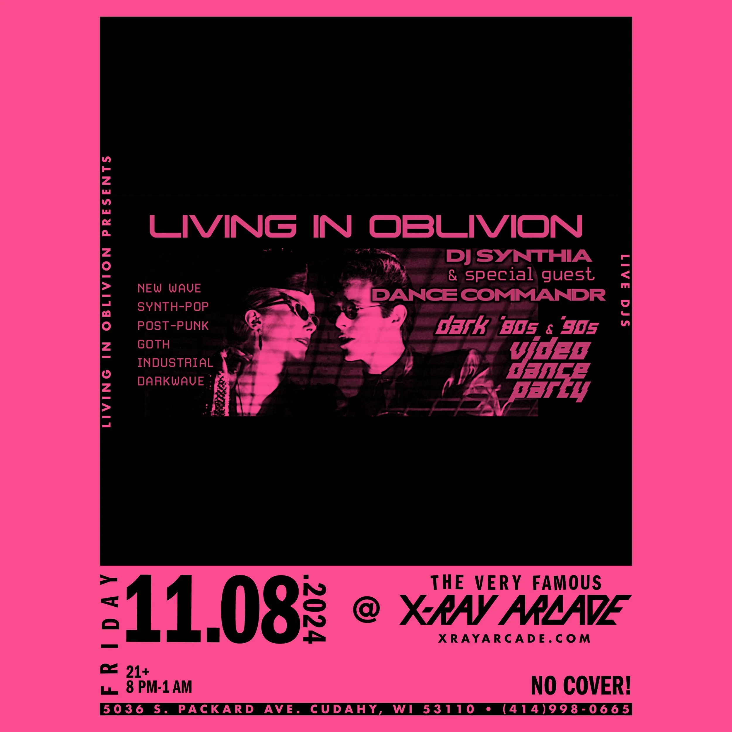 Living in Oblivion: Dark 80's and 90's Video Dance Party
