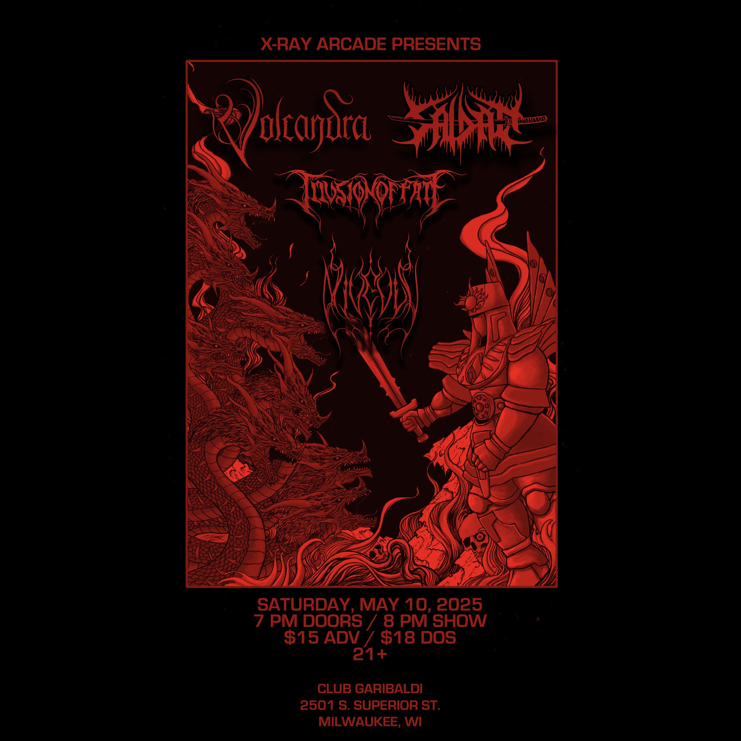 @ GARIBALDI: Volcandra / Saidan / Illusion of Fate / Niveous