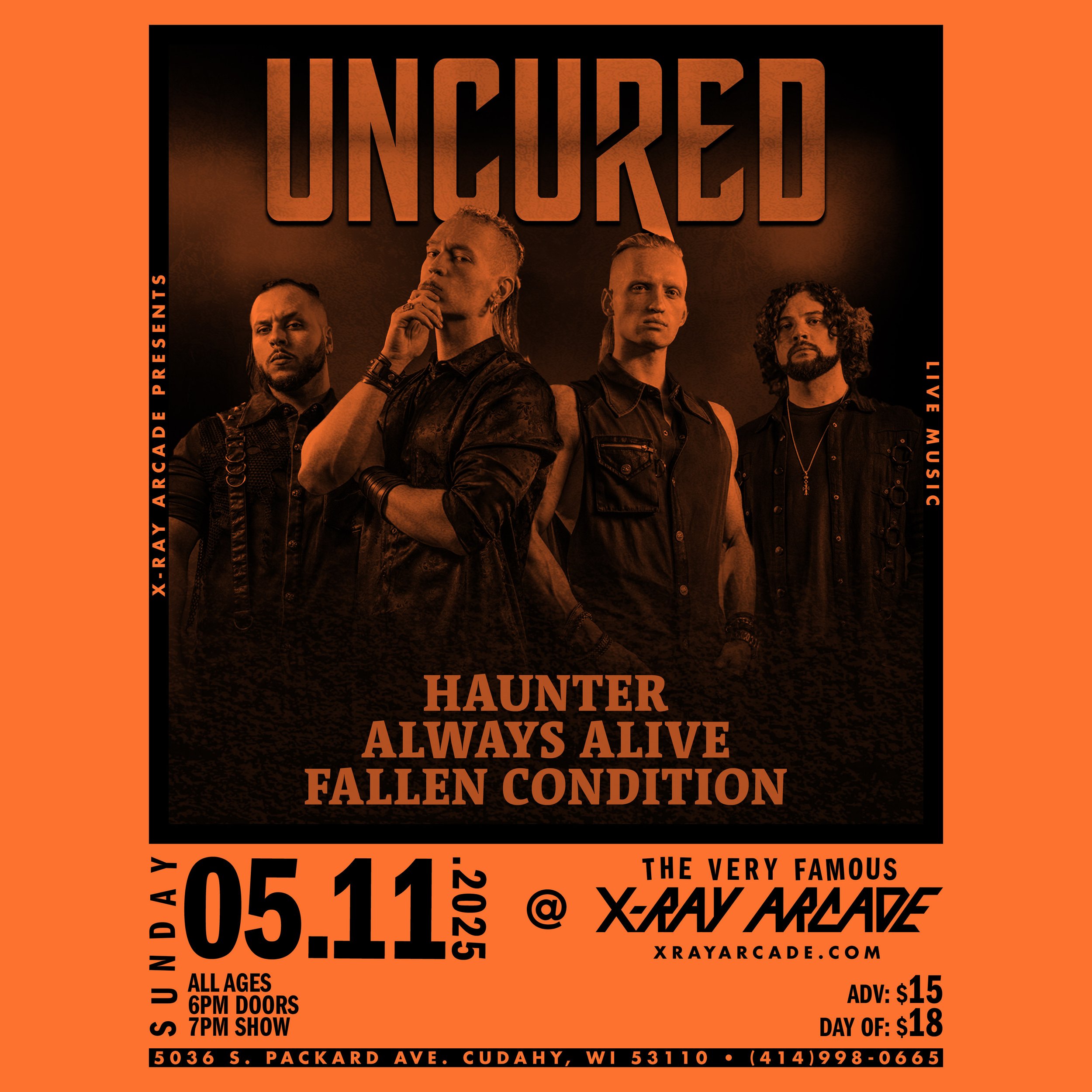 Uncured / Haunter / Always Alive / Fallen Condition