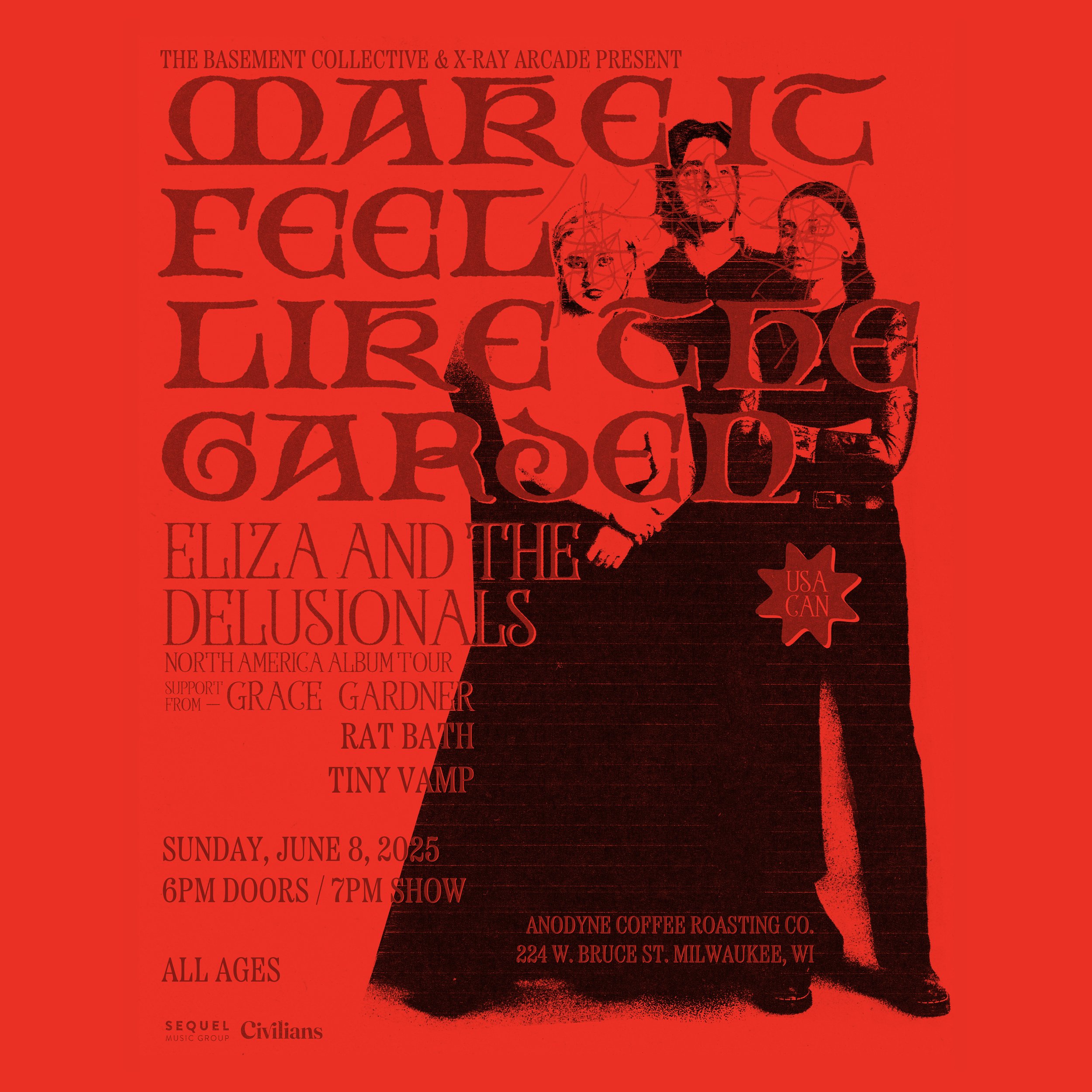 @ ANODYNE: Eliza and the Delusionals / Grace Gardner / Rat Bath / Tiny Vamp