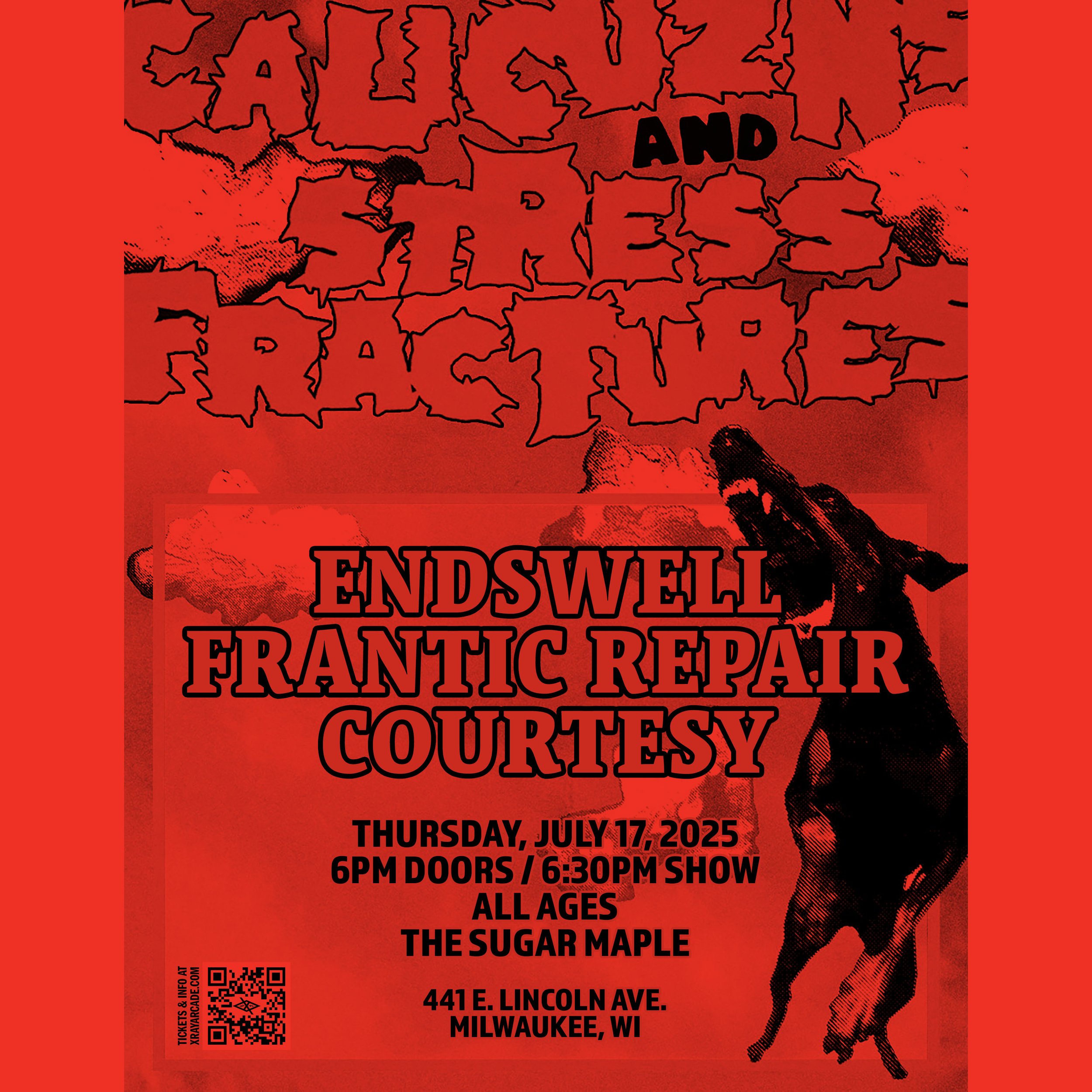 @ SUGAR MAPLE: Cali Cuzns / Stress Fractures / Endswell / Frantic Repair / Courtesy