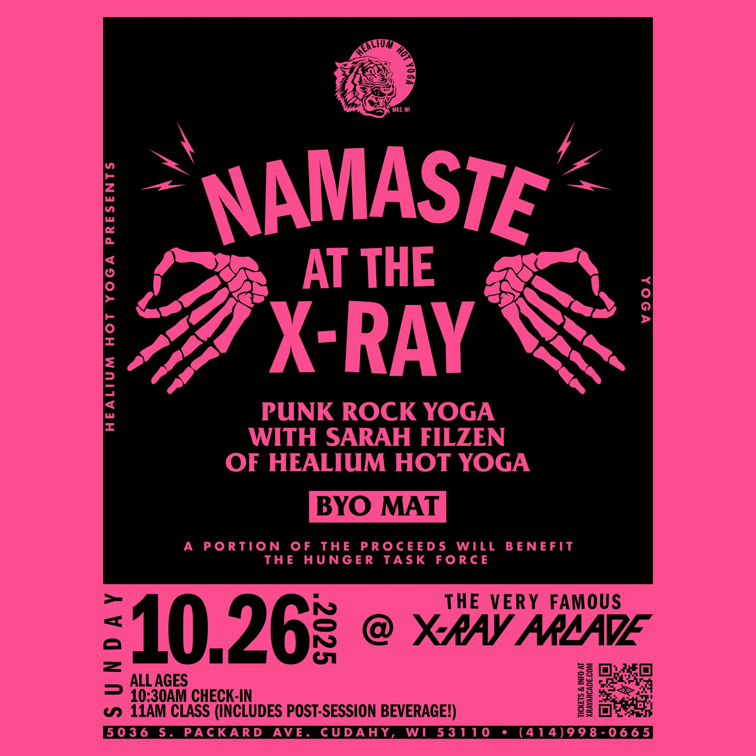Namaste at the X-Ray