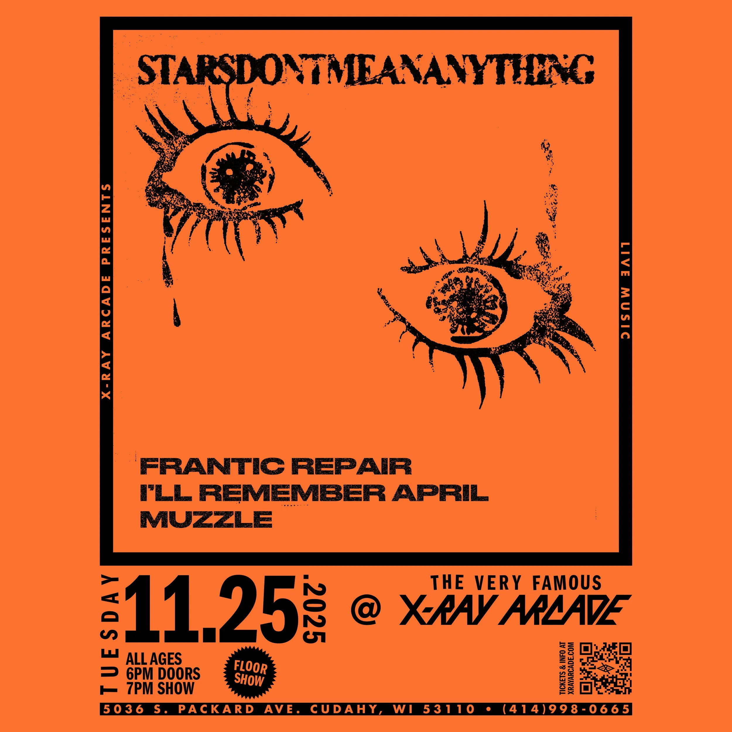 Starsdontmeananything / Frantic Repair / I'll Remember April / Muzzle