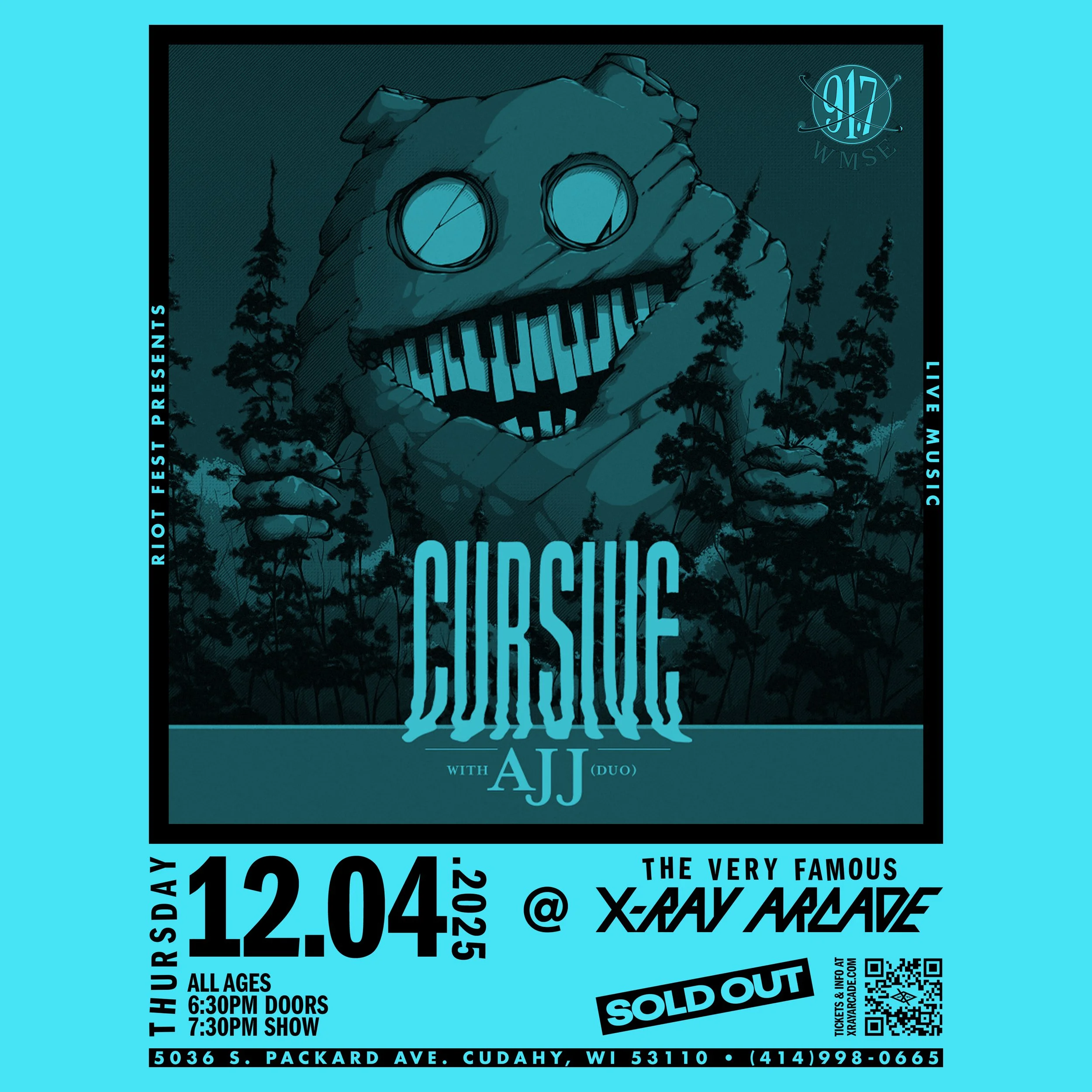 SOLD OUT! Cursive / AJJ