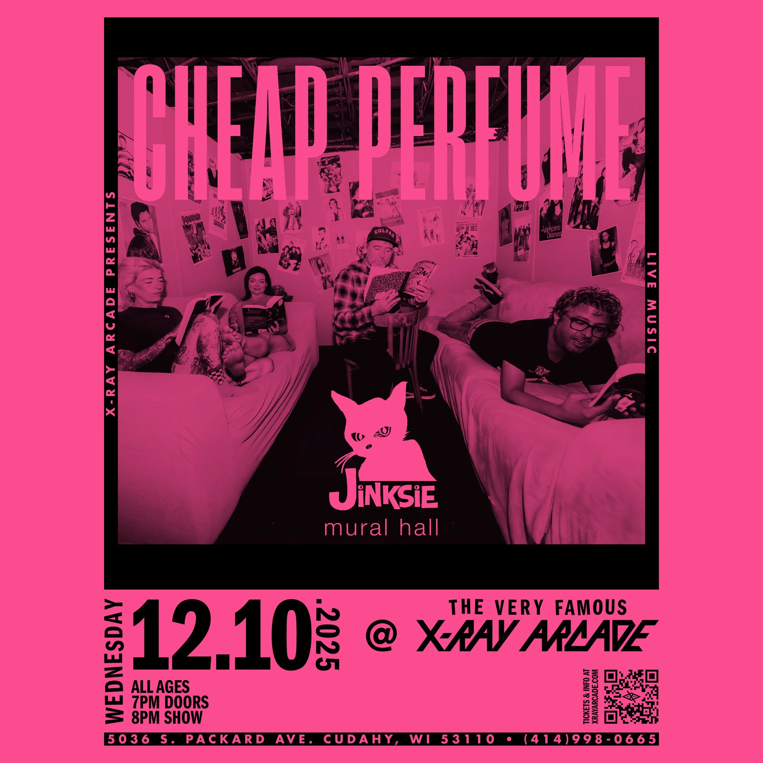 Cheap Perfume / Jinskie / Mural Hall