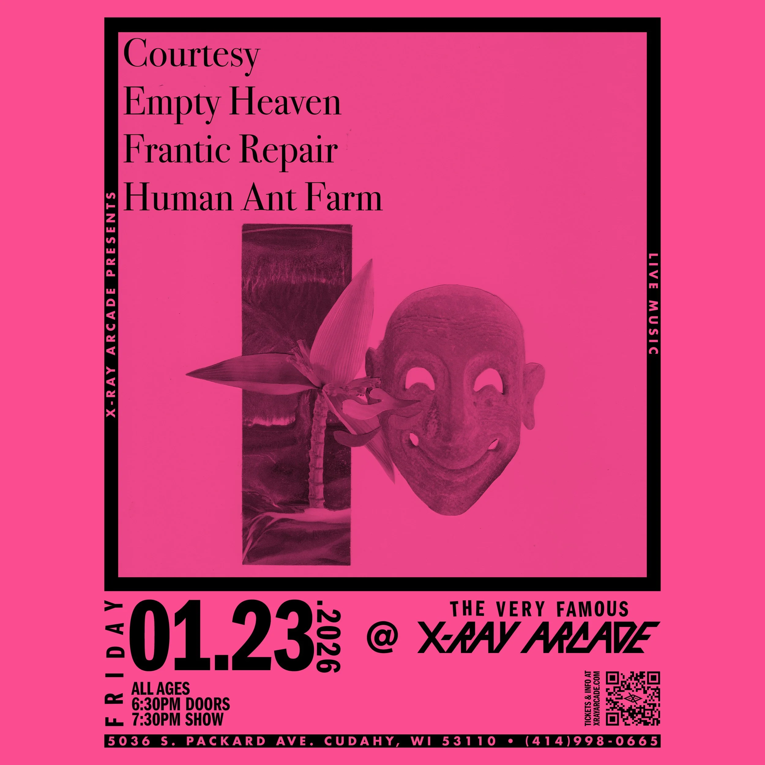 Courtesy / Empty Heaven / Frantic Repair / Human Ant Farm