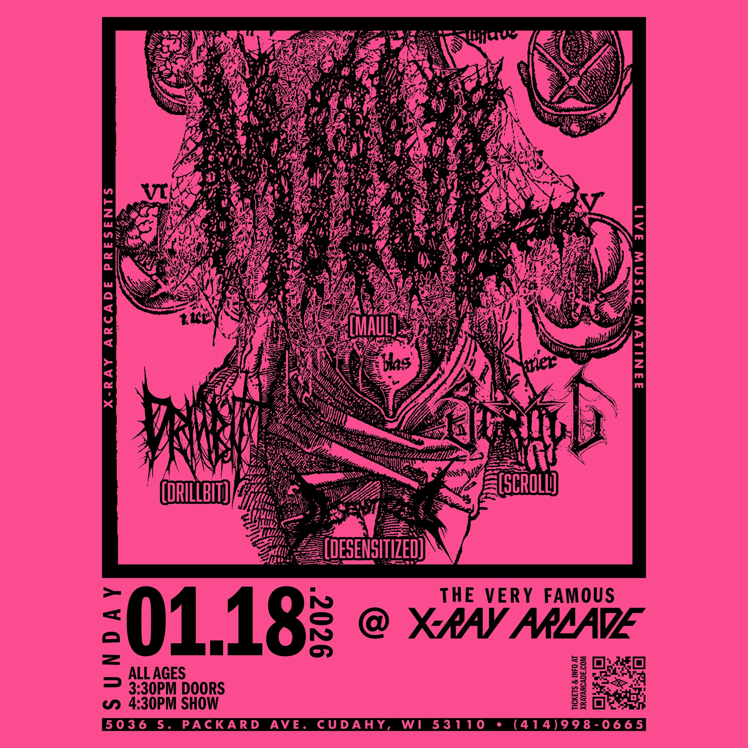 Maul / Drillbit / Scroll / Desensitized