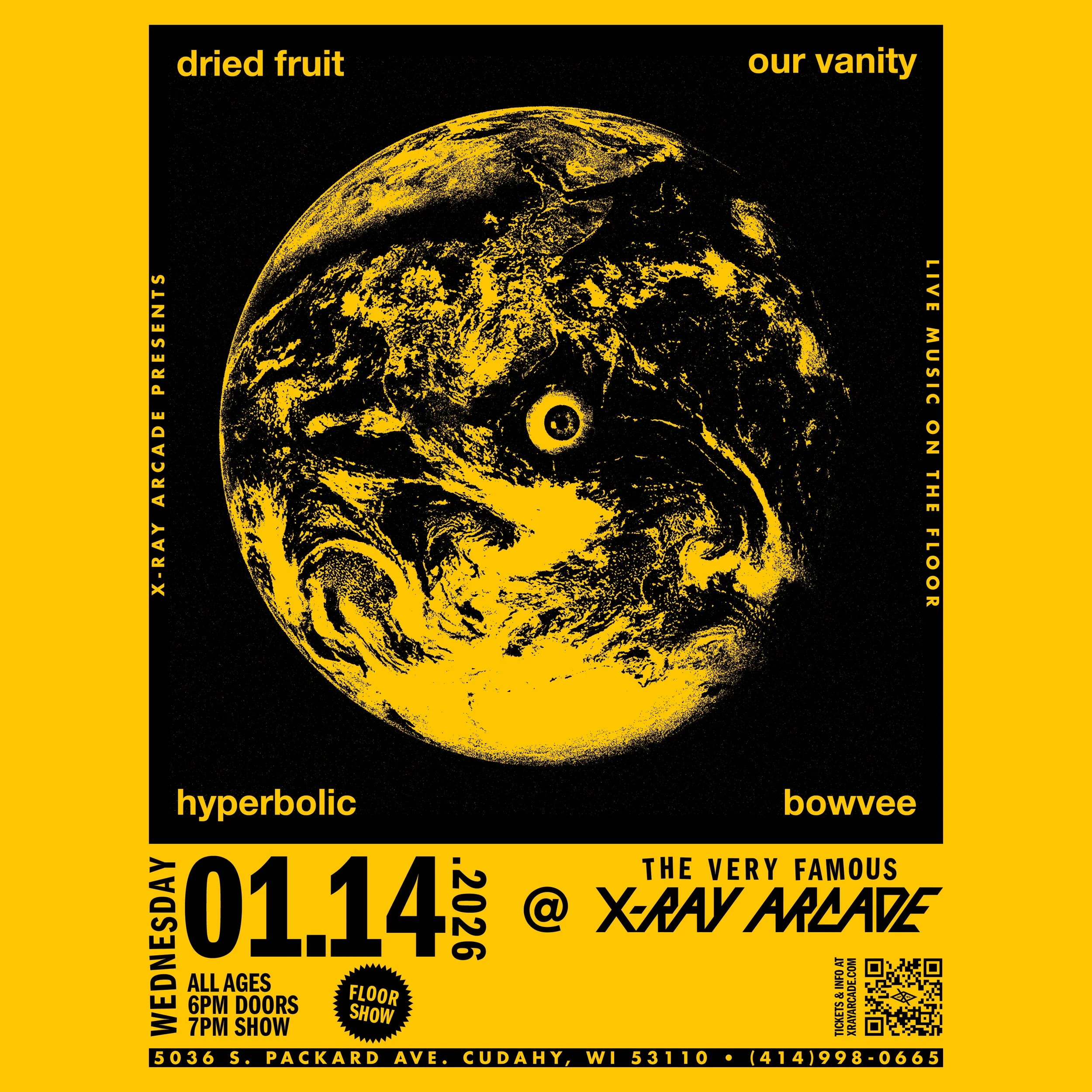 Dried Fruit / Our Vanity / Hyperbolic / Bowvee