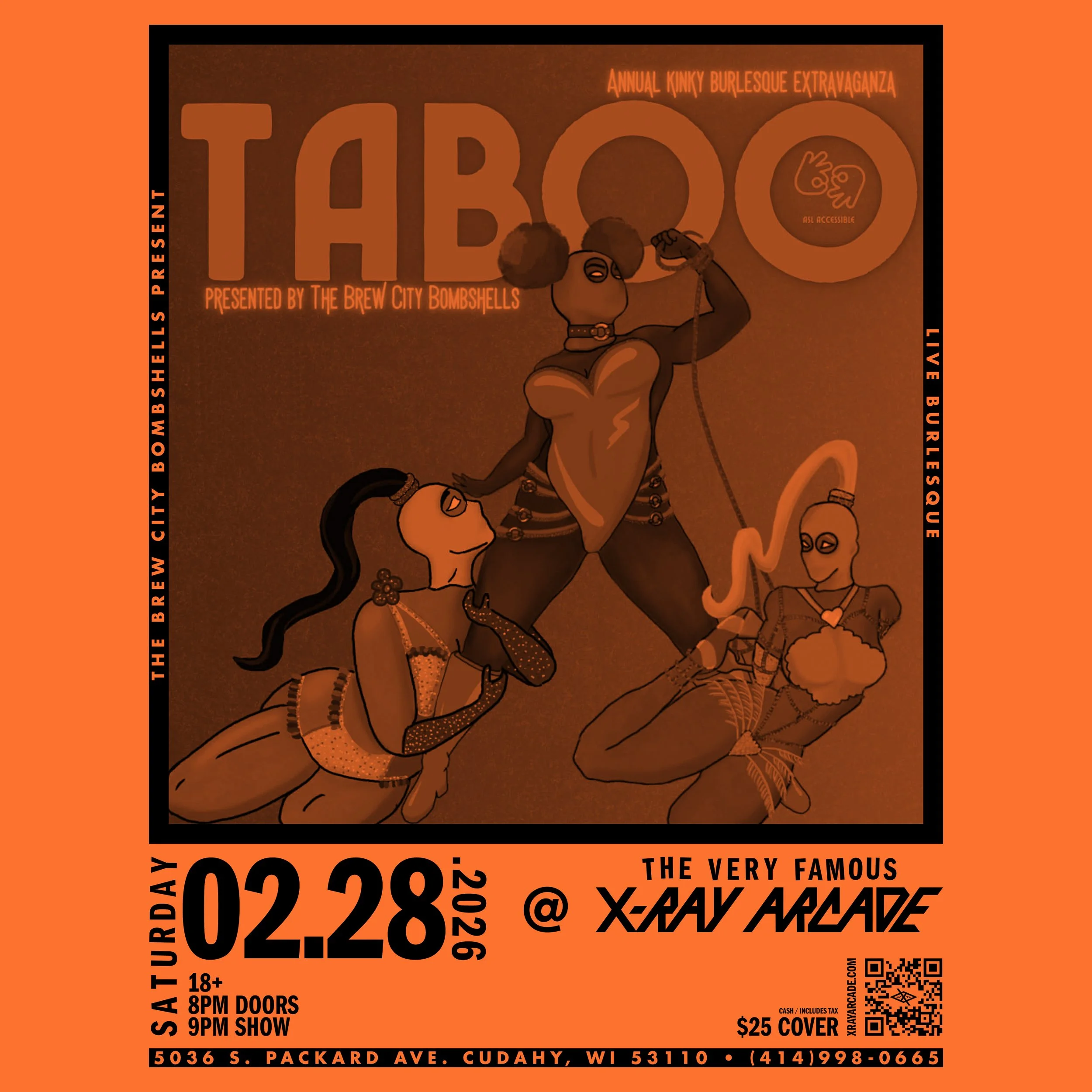 The Brew City Bombshells Present: Taboo