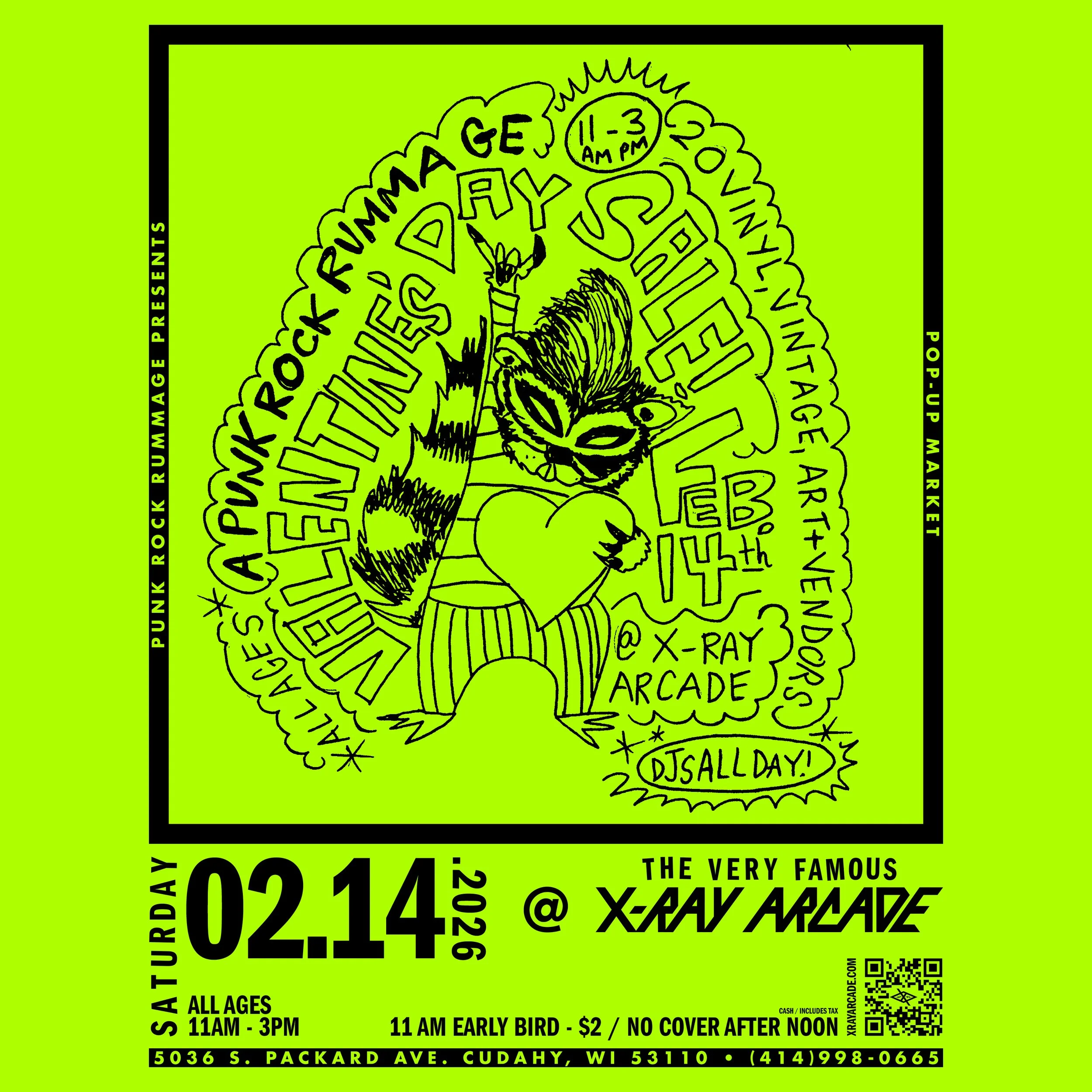 Punk Rock Rummage Sale - Valentine's Day Sale