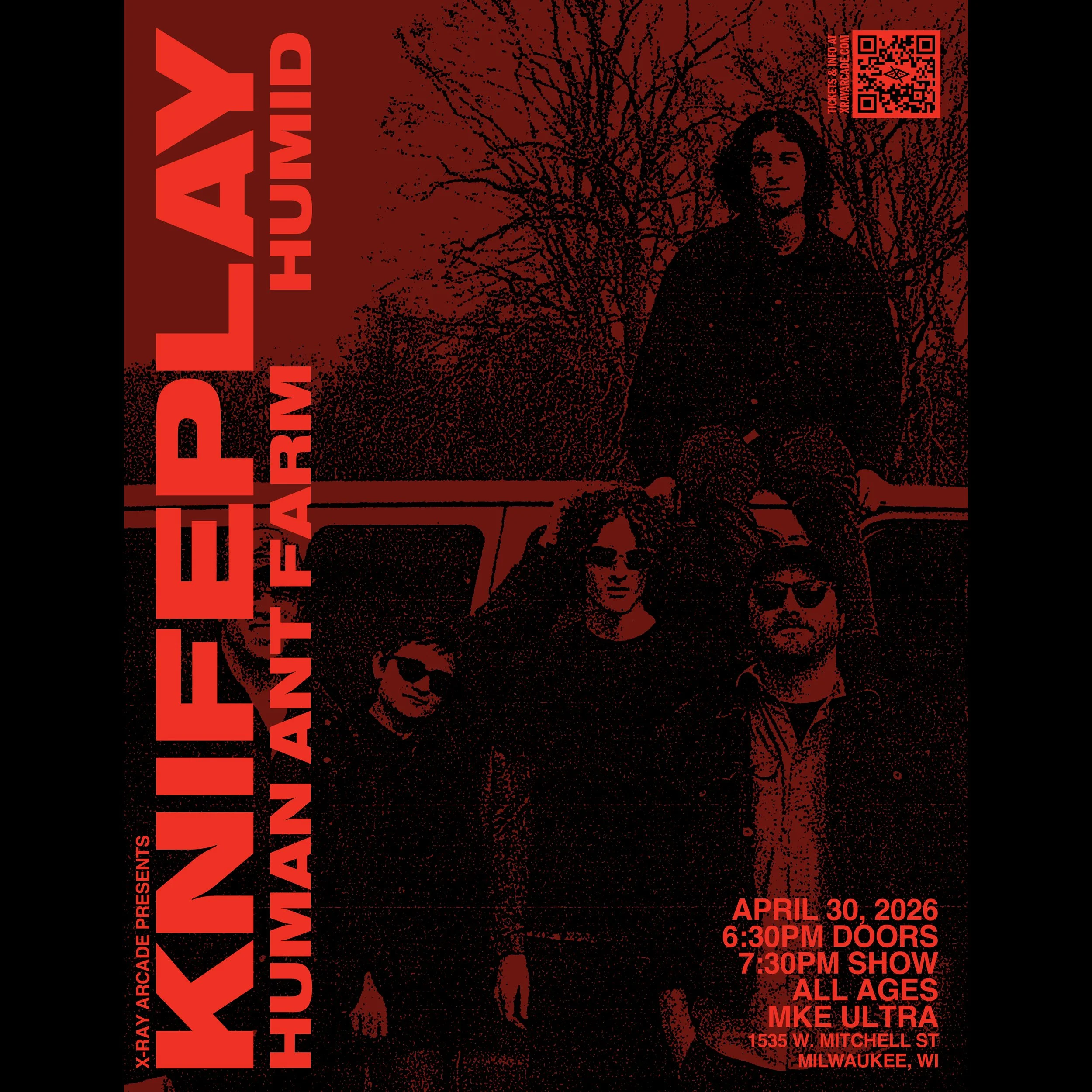 @ MKE ULTRA: Knifeplay / Human Ant Farm / Humid