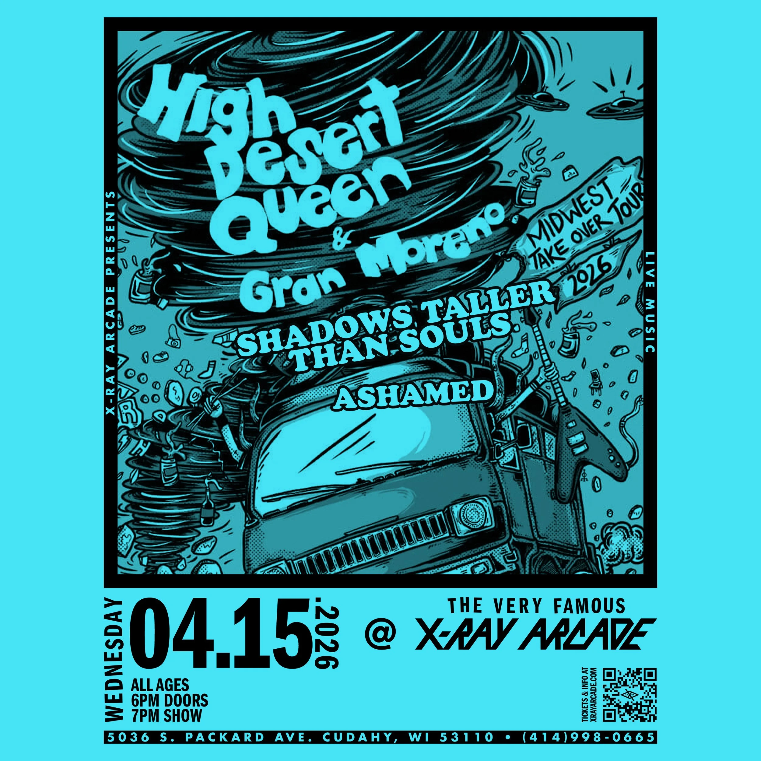 High Desert Queen / Gran Moreno / Shadows Taller Than Souls / Ashamed