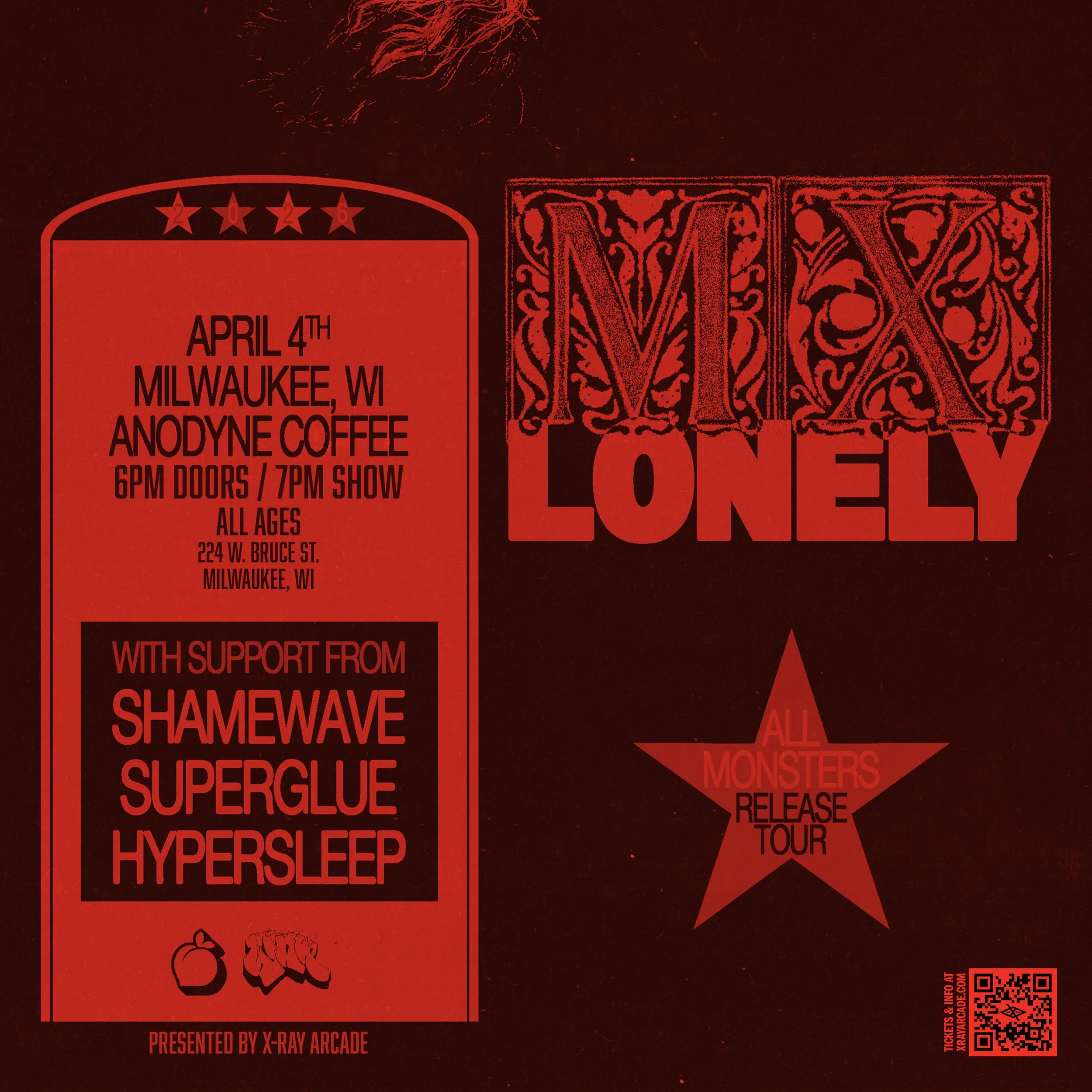 @ ANODYNE: MX Lonely / Shamewave / Superglue / Hypersleep