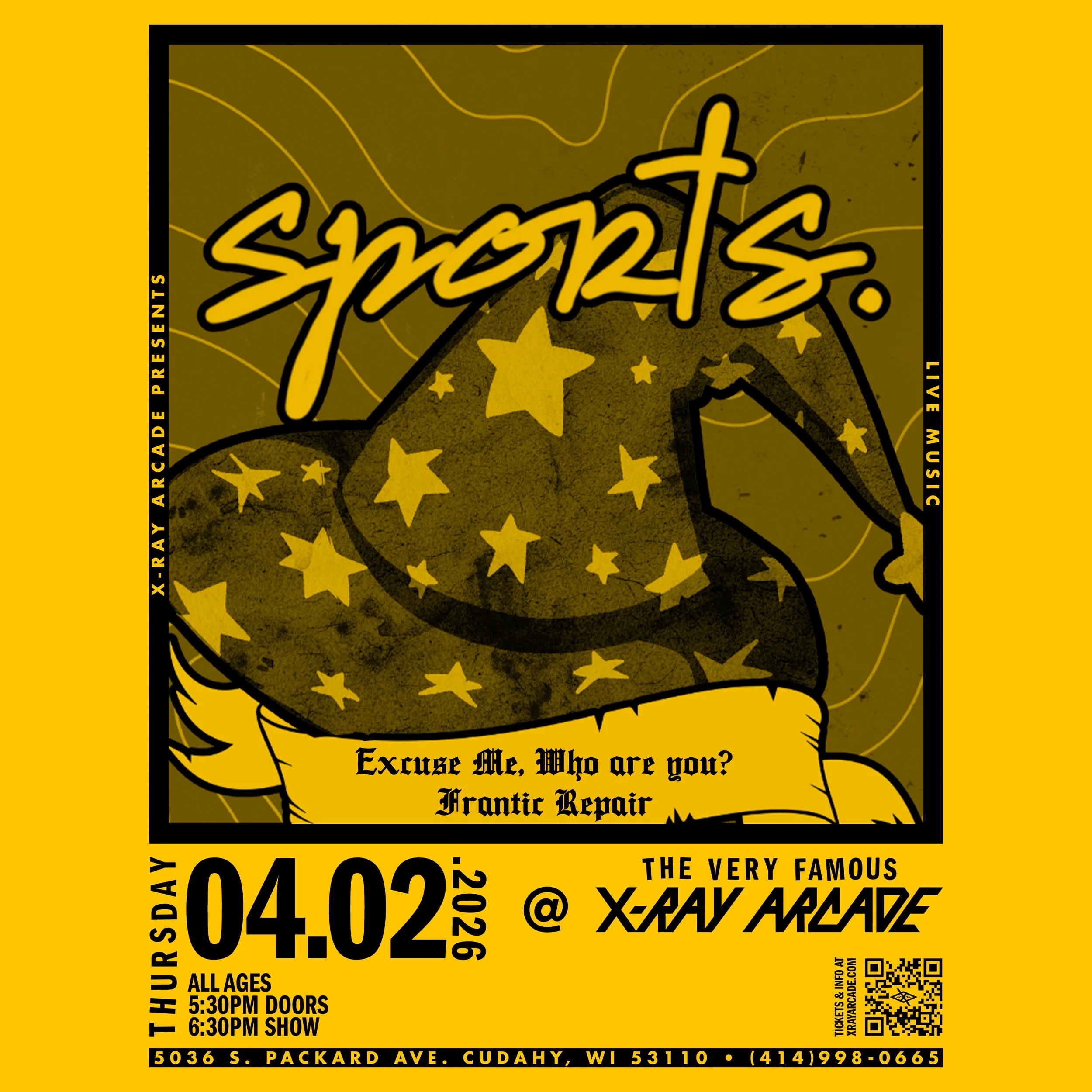 sports. / Excuse me, Who are You? / Frantic Repair