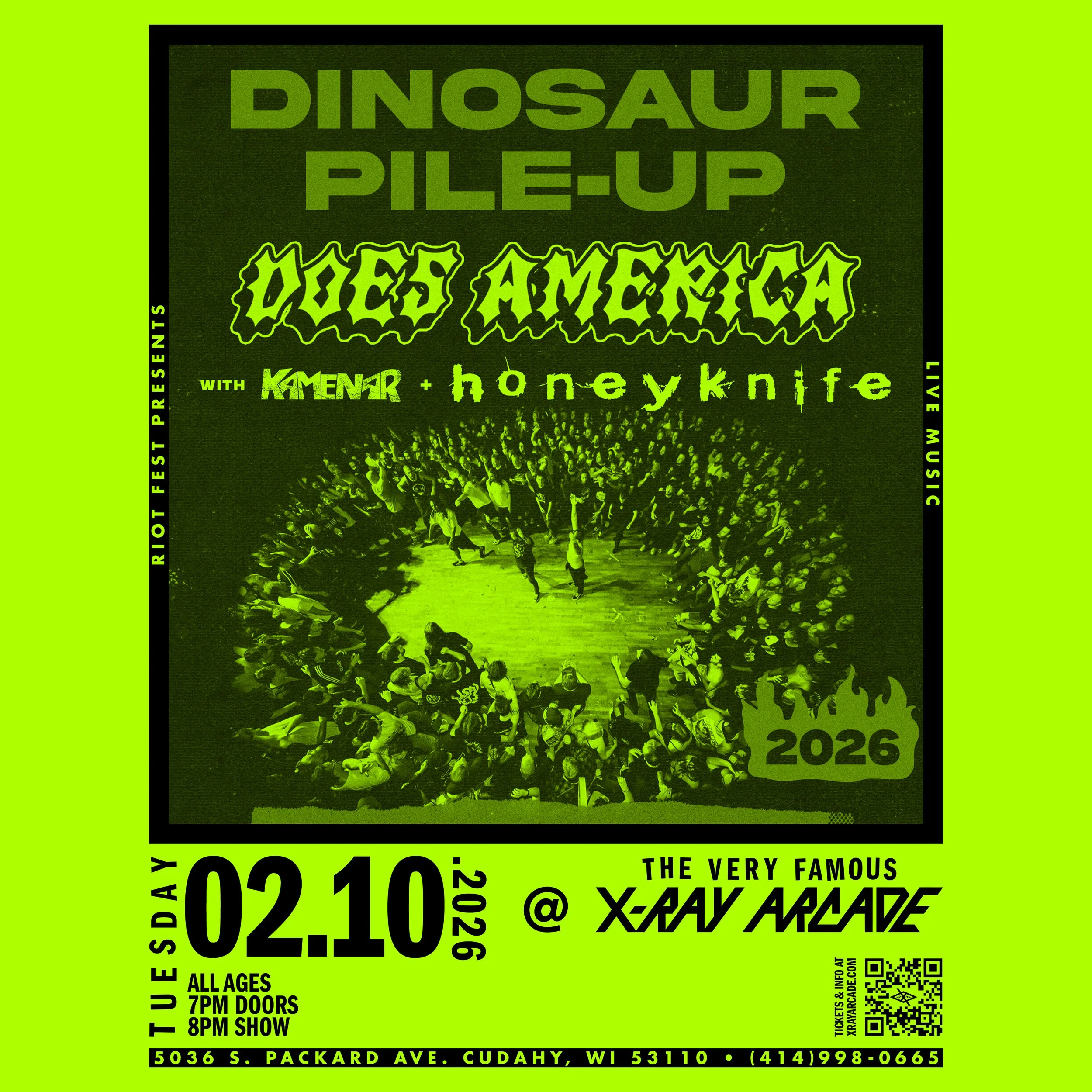 Dinosaur Pile-Up / Honeyknife / Kamenar