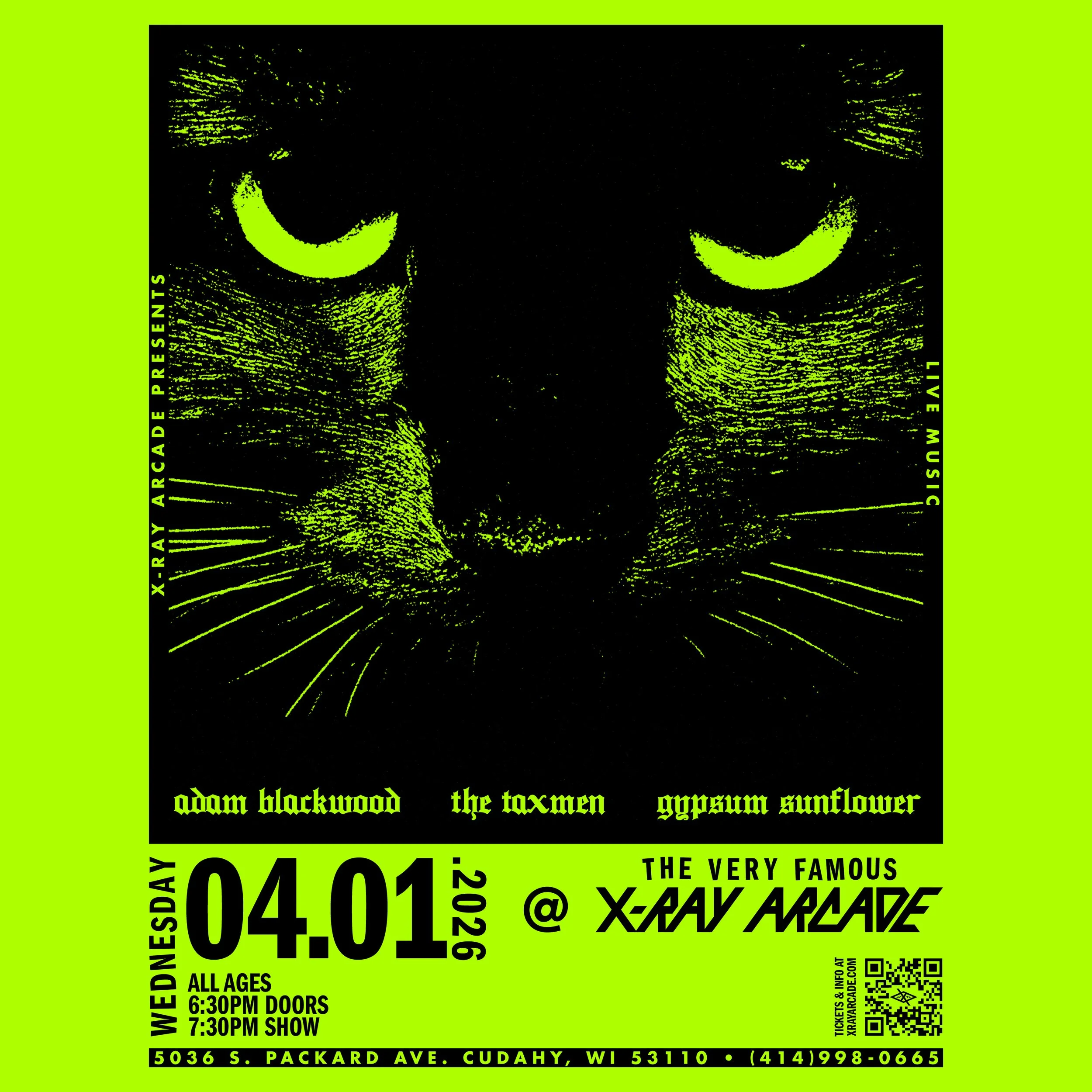 Adam Blackwood / The Taxmen / Gypsum Sunflower