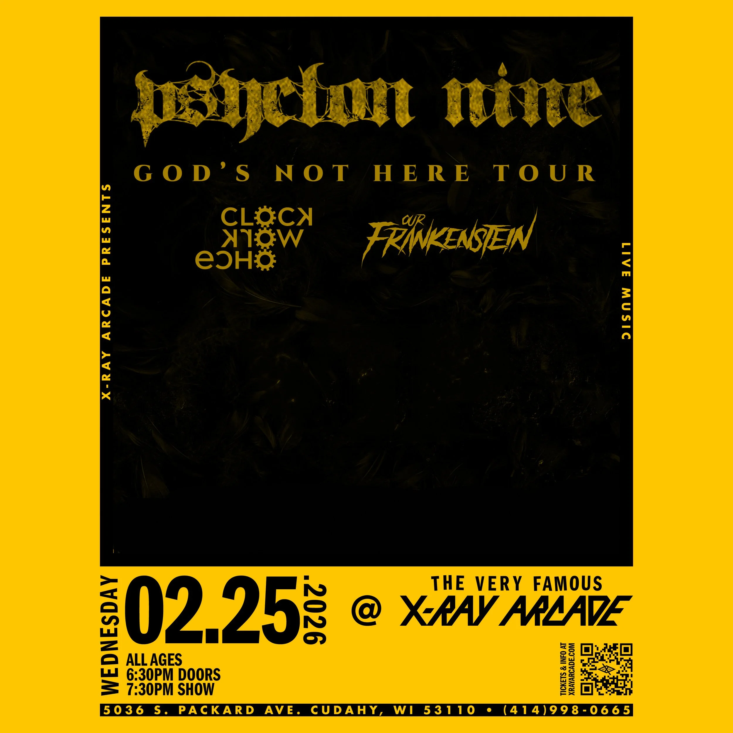 Psyclon Nine / Clockwork Echo / Our Frankenstein