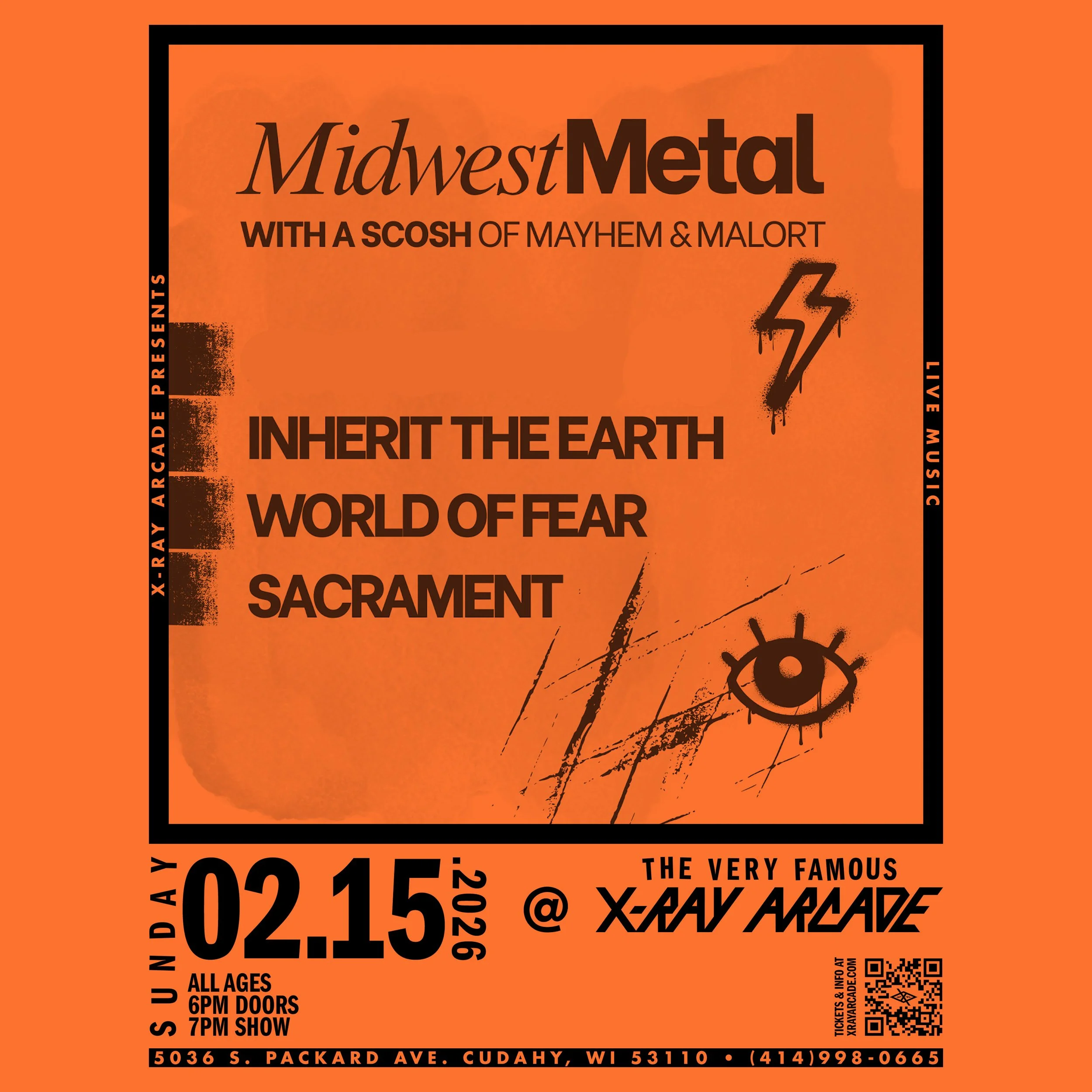 Inherit the Earth / World of Fear / Sacrament