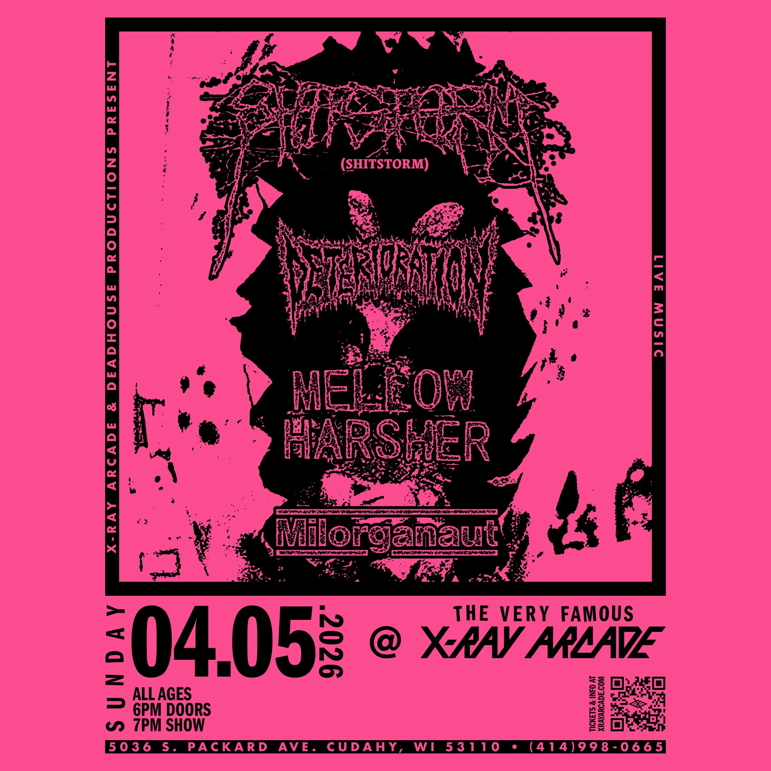 Shitstorm / Deterioration / Mellow Harsher / Milorganaut