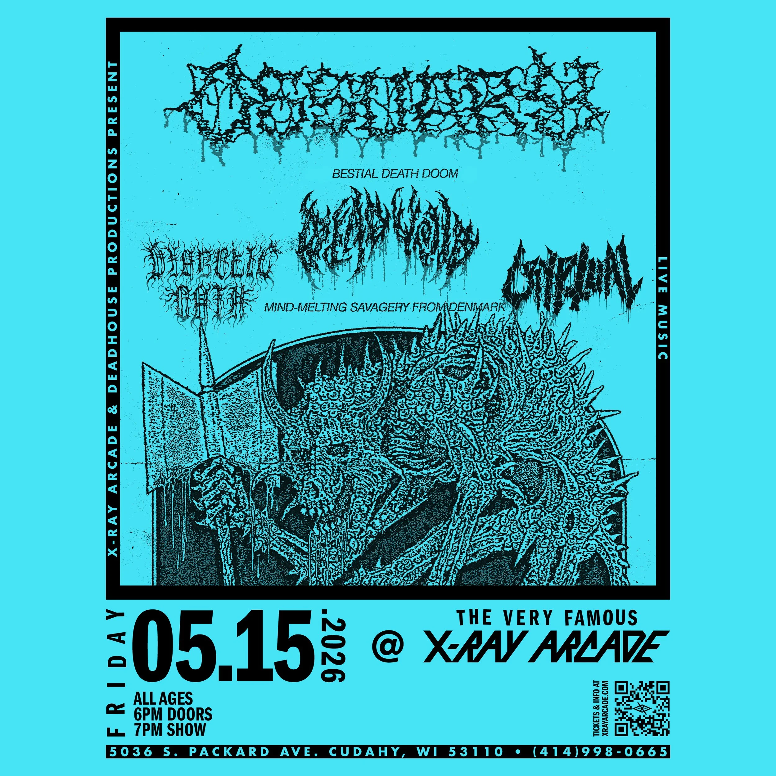 Ossuary / Dead Void / Diabolic Oath / Cryptual