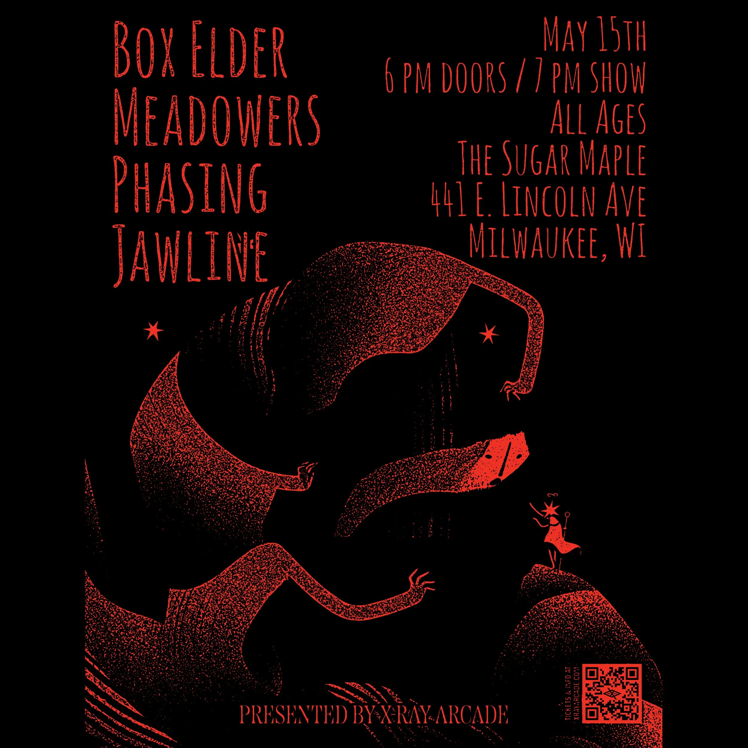 @ SUGAR MAPLE: Box Elder / Meadowers / Phasing / Jawline