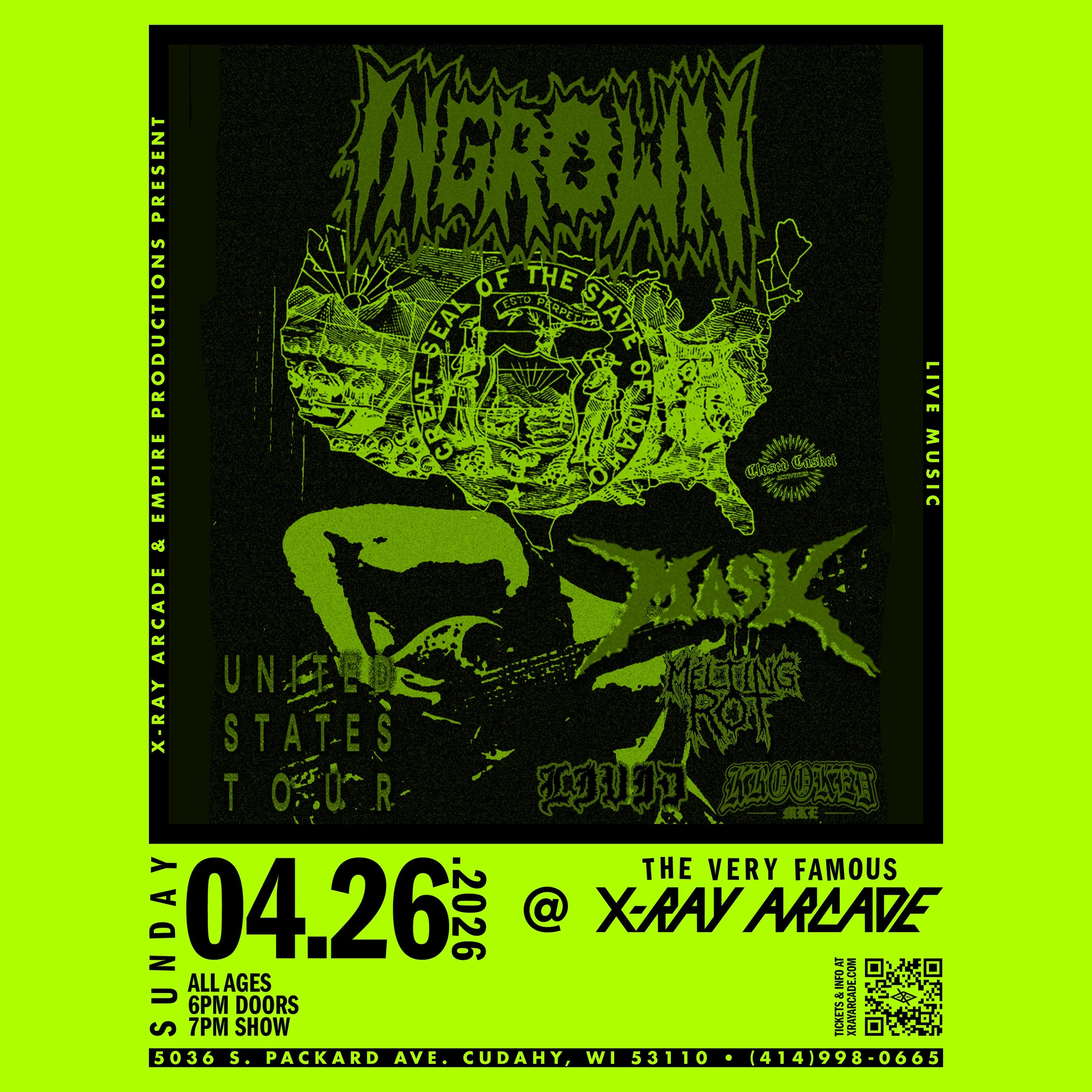 Ingrown / Mask / Melting Rot / Livid / Krooked