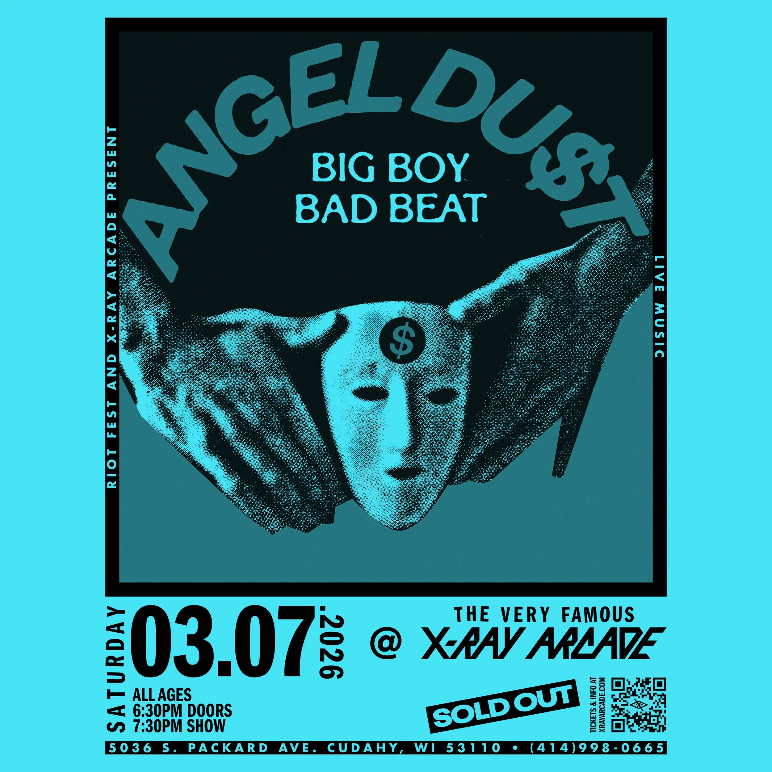 SOLD OUT! Angel Du$t / Big Boy / Bad Beat