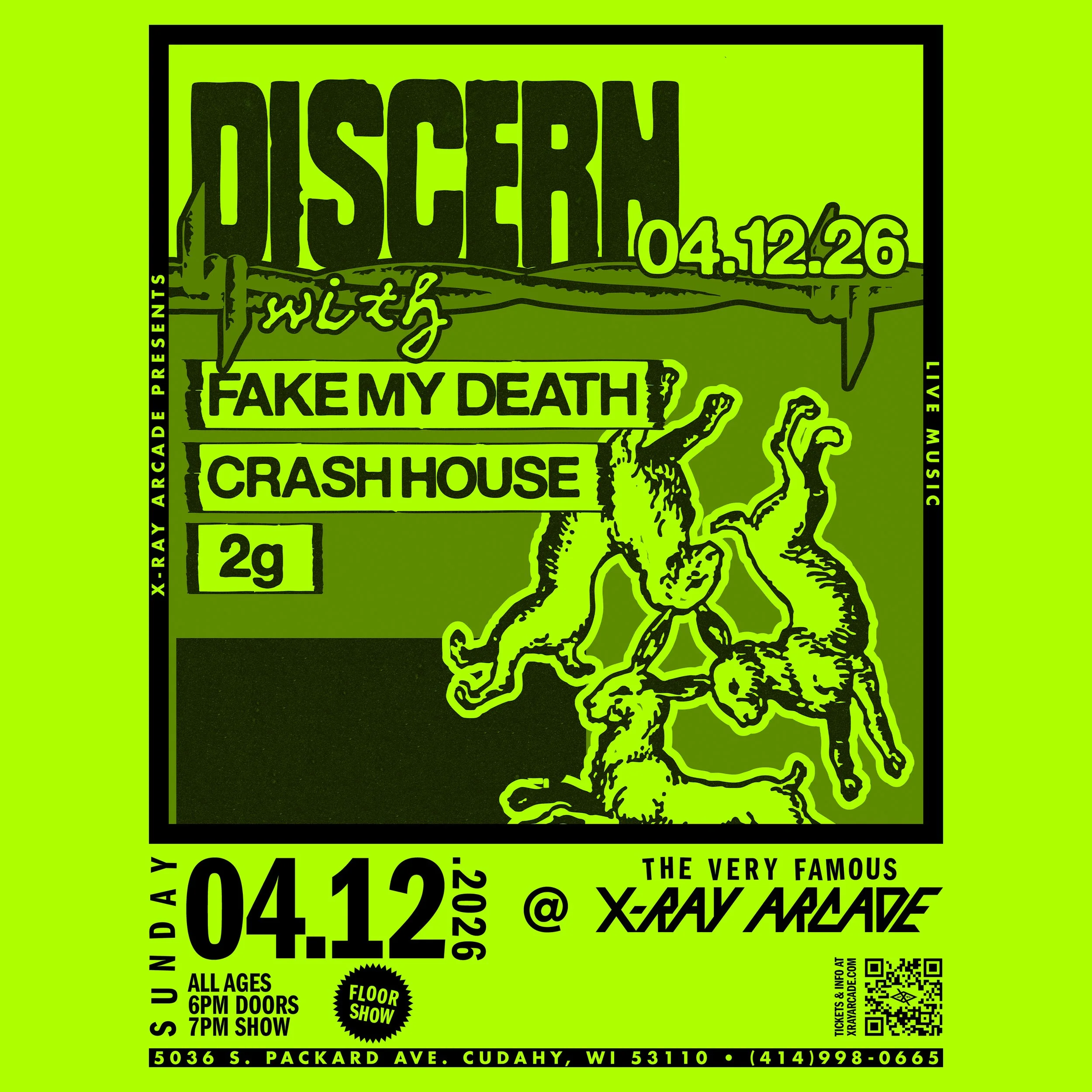 Discern / Fake My Death / Crash House / 2g