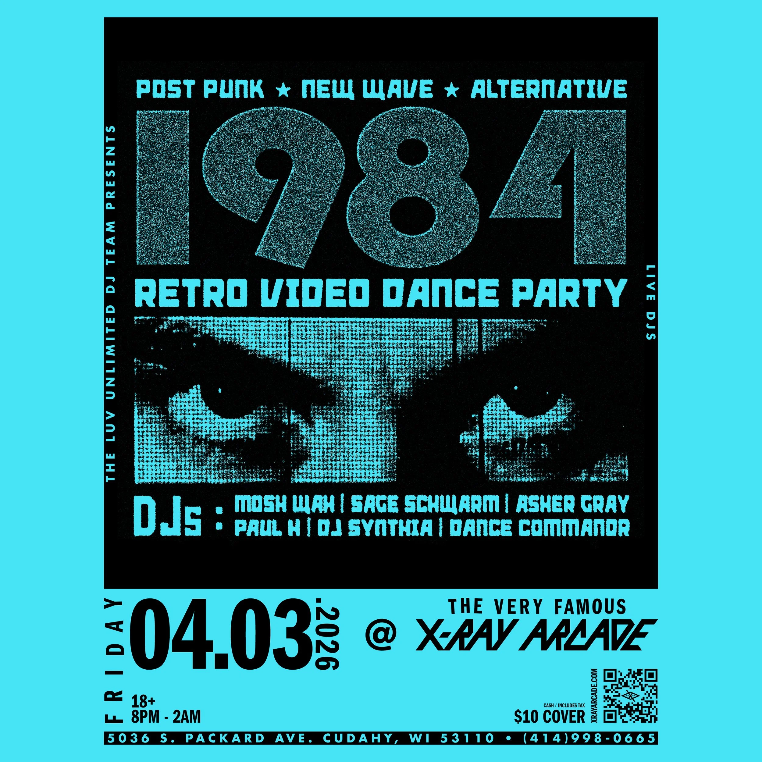 1984 - RETRO VIDEO DANCE PARTY