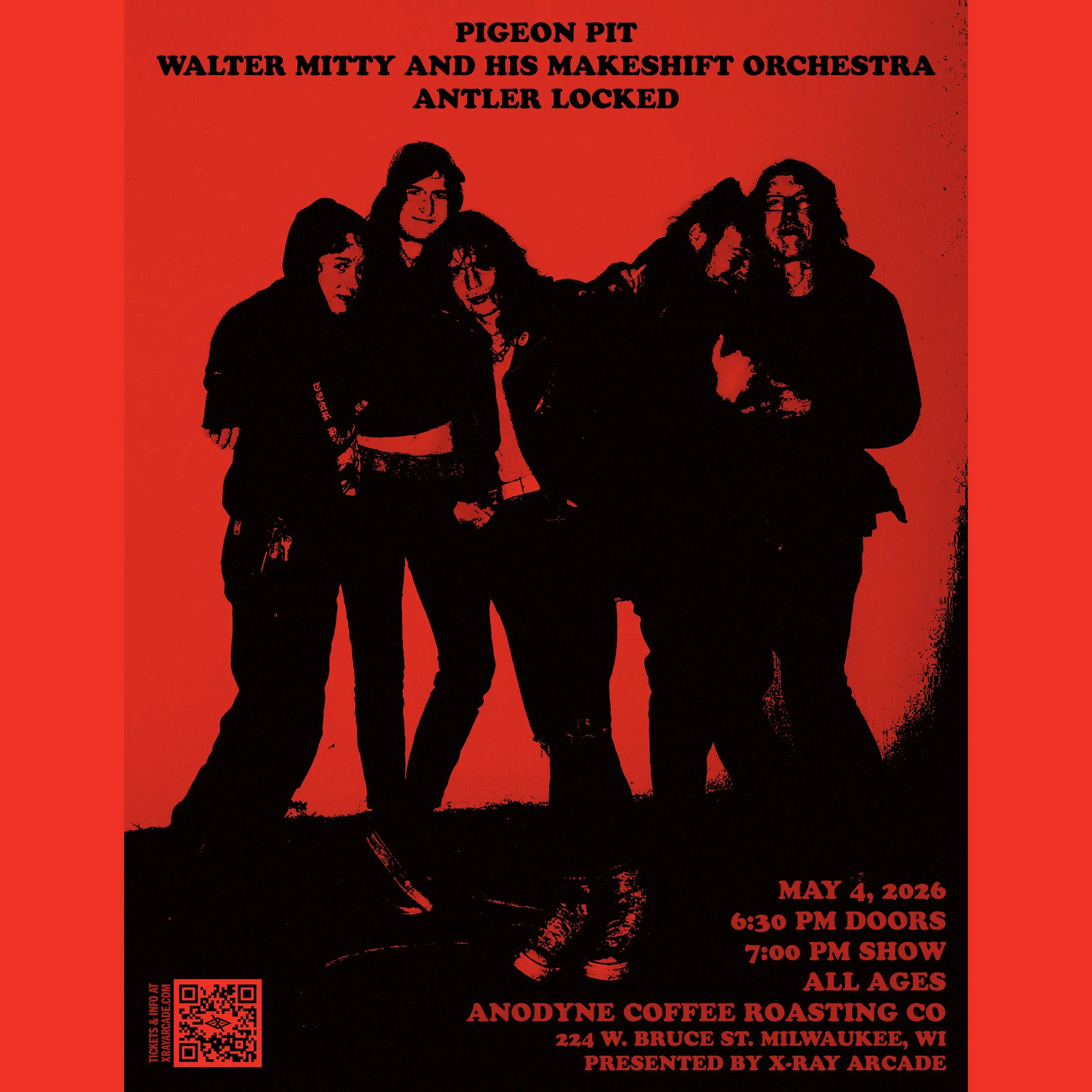 @ ANODYNE: Pigeon Pit / Walter Mitty and his Makeshift Orchestra / Antler Locked