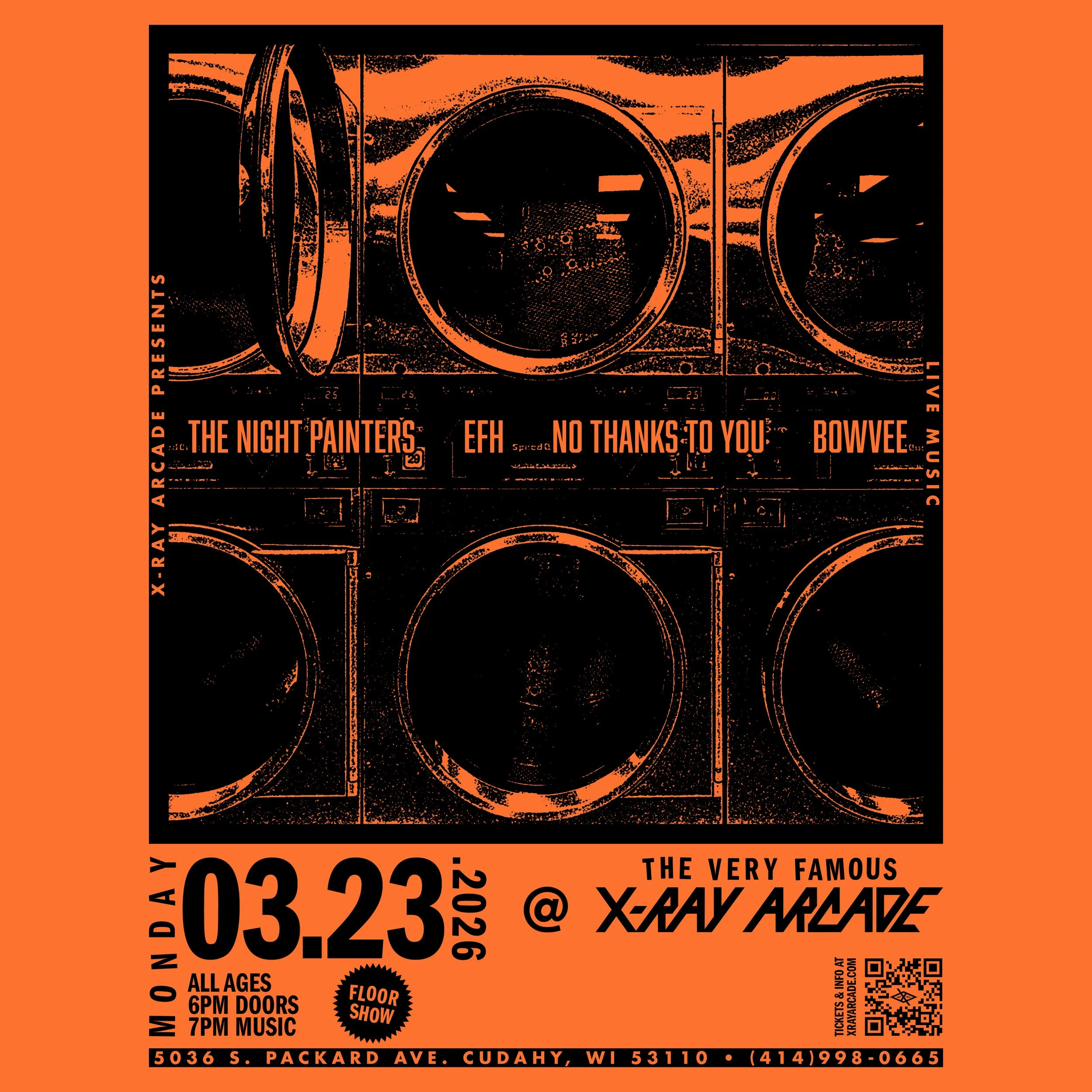 The Night Painters / EFH / No Thanks to You / Bowvee