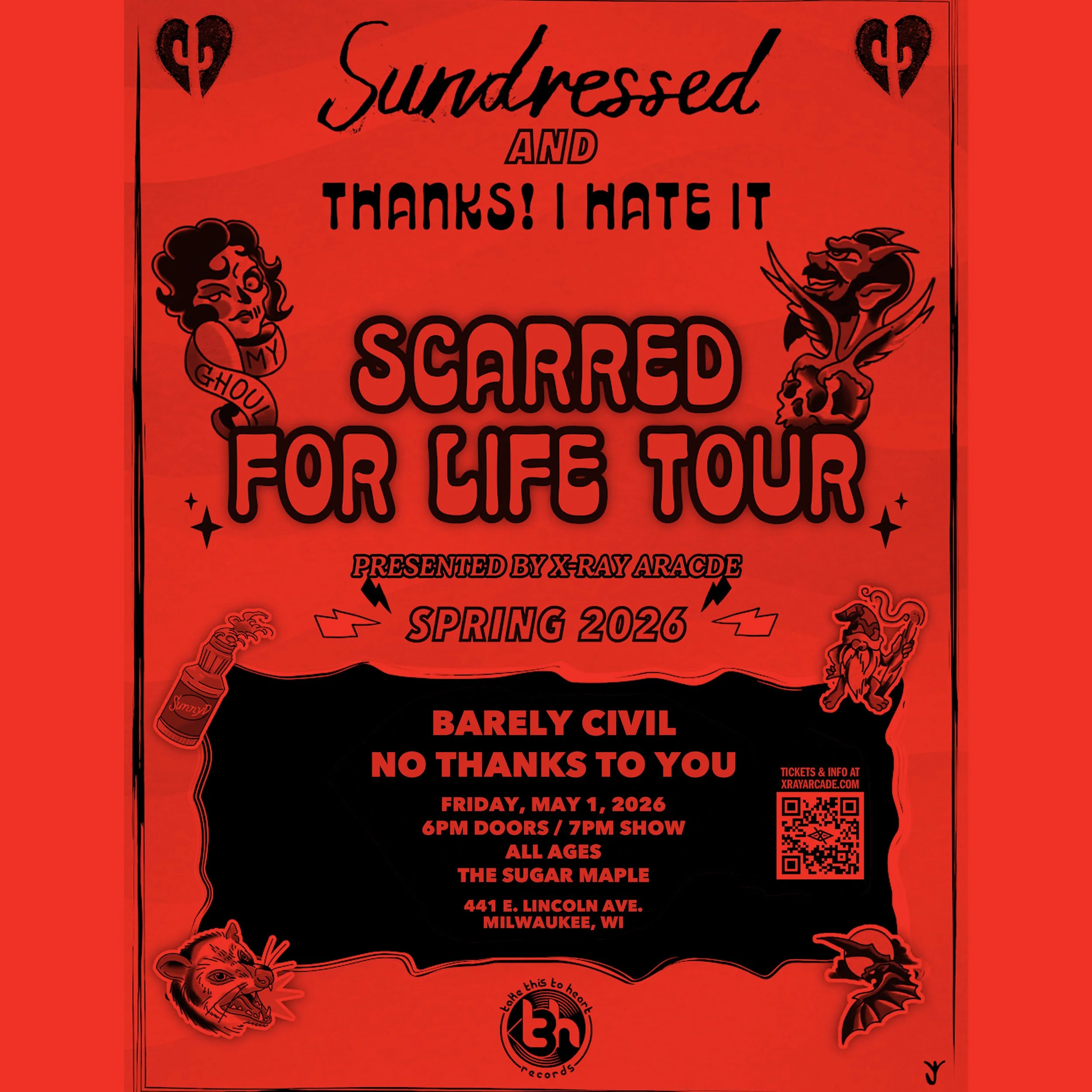 @ SUGAR MAPLE: Thanks! I Hate It / Sundressed / Barely Civil / No Thanks to You