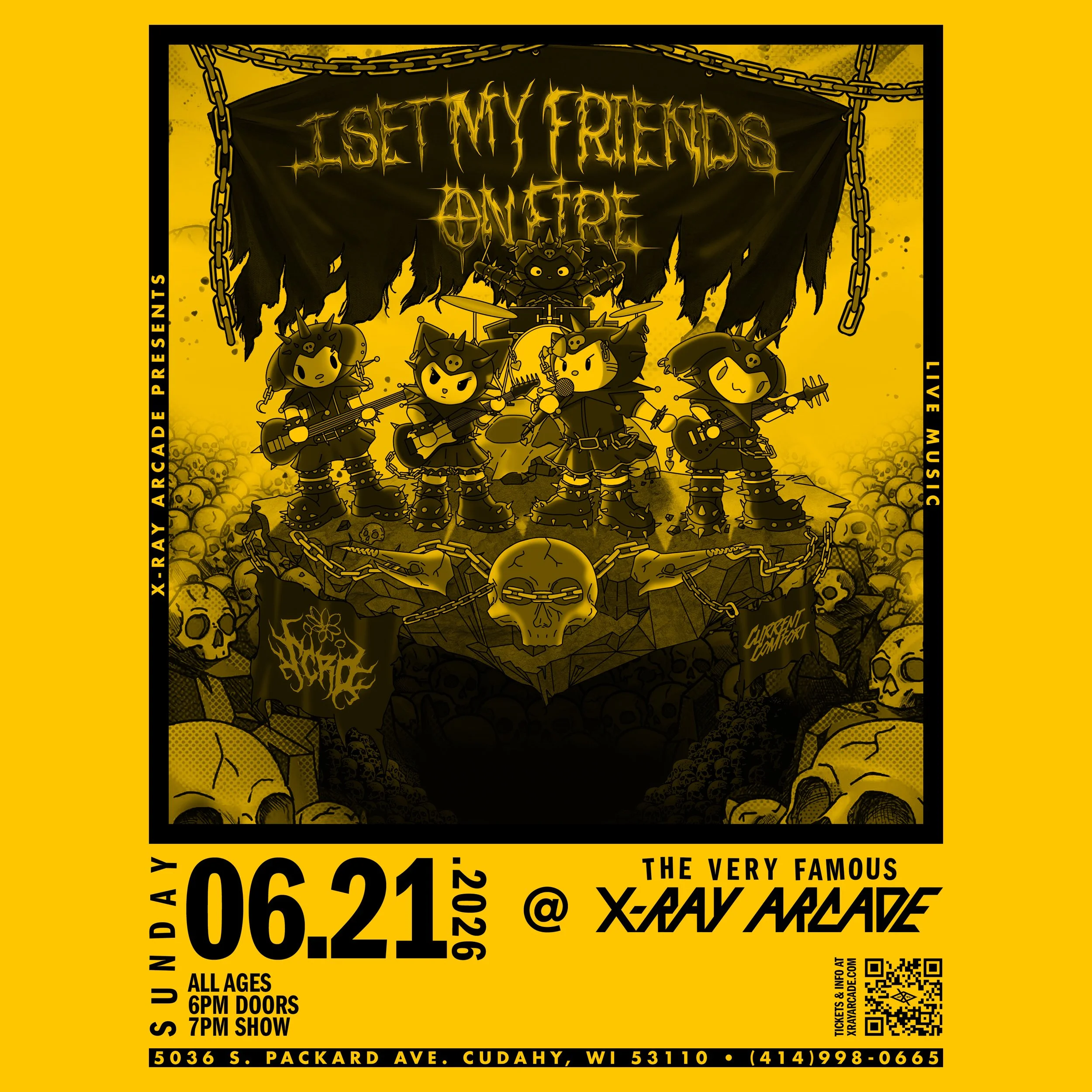 I Set My Friends on Fire / Scro / Current Comfort