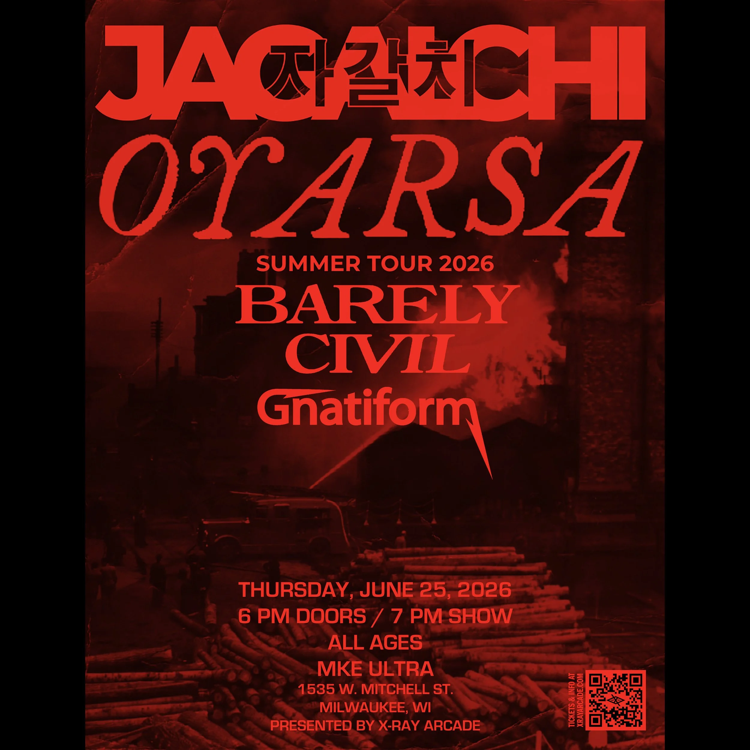@ MKE ULTRA: Jagalchi / Oyarsa / Barely Civil / Gnatiform