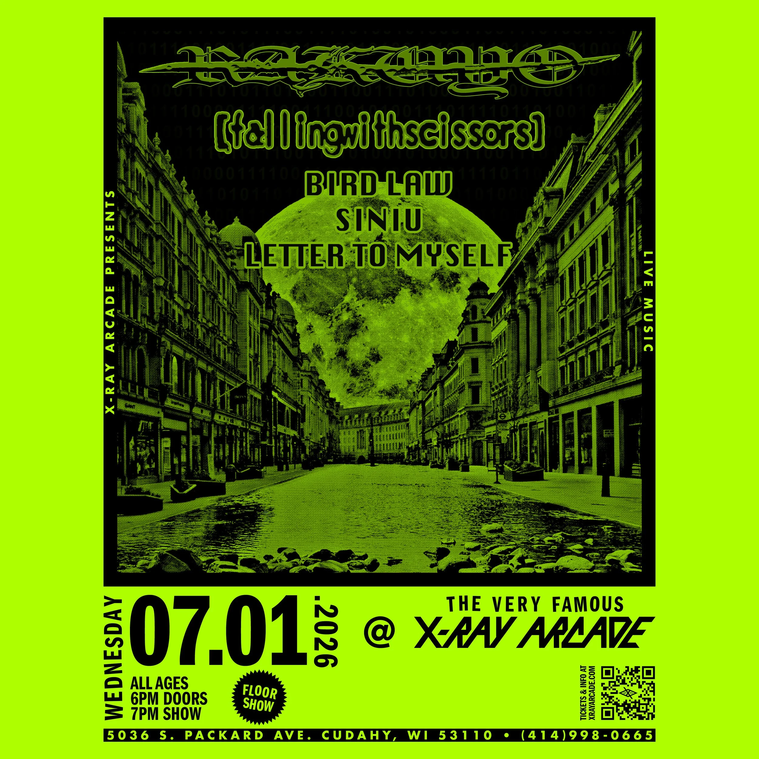 Rakuyo / Fallingwithscissors / Bird Law / Siniu / Letter to Myself