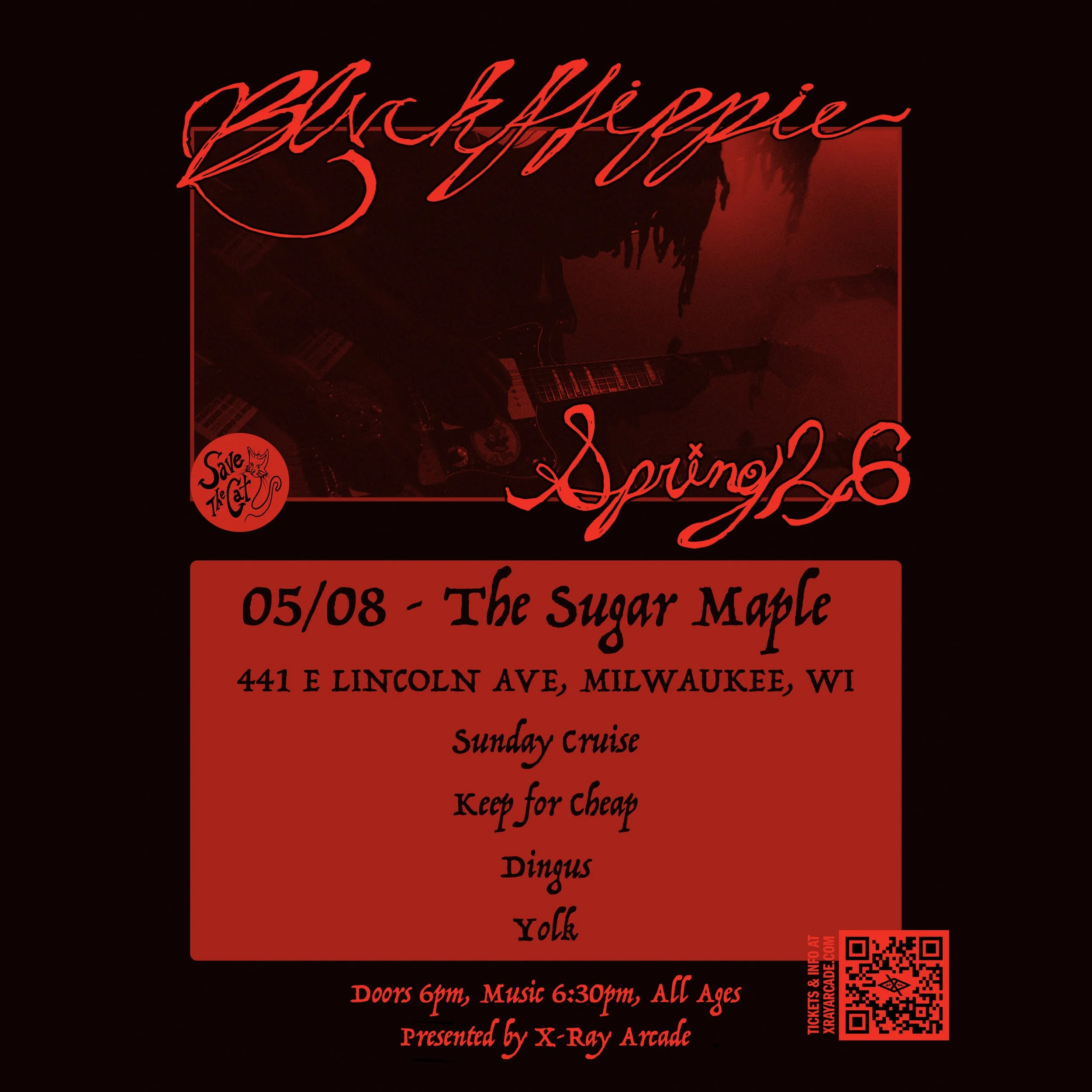 @ SUGAR MAPLE: Blvck Hippie / Sunday Cruise / Keep for Cheap / Dingus / Yolk