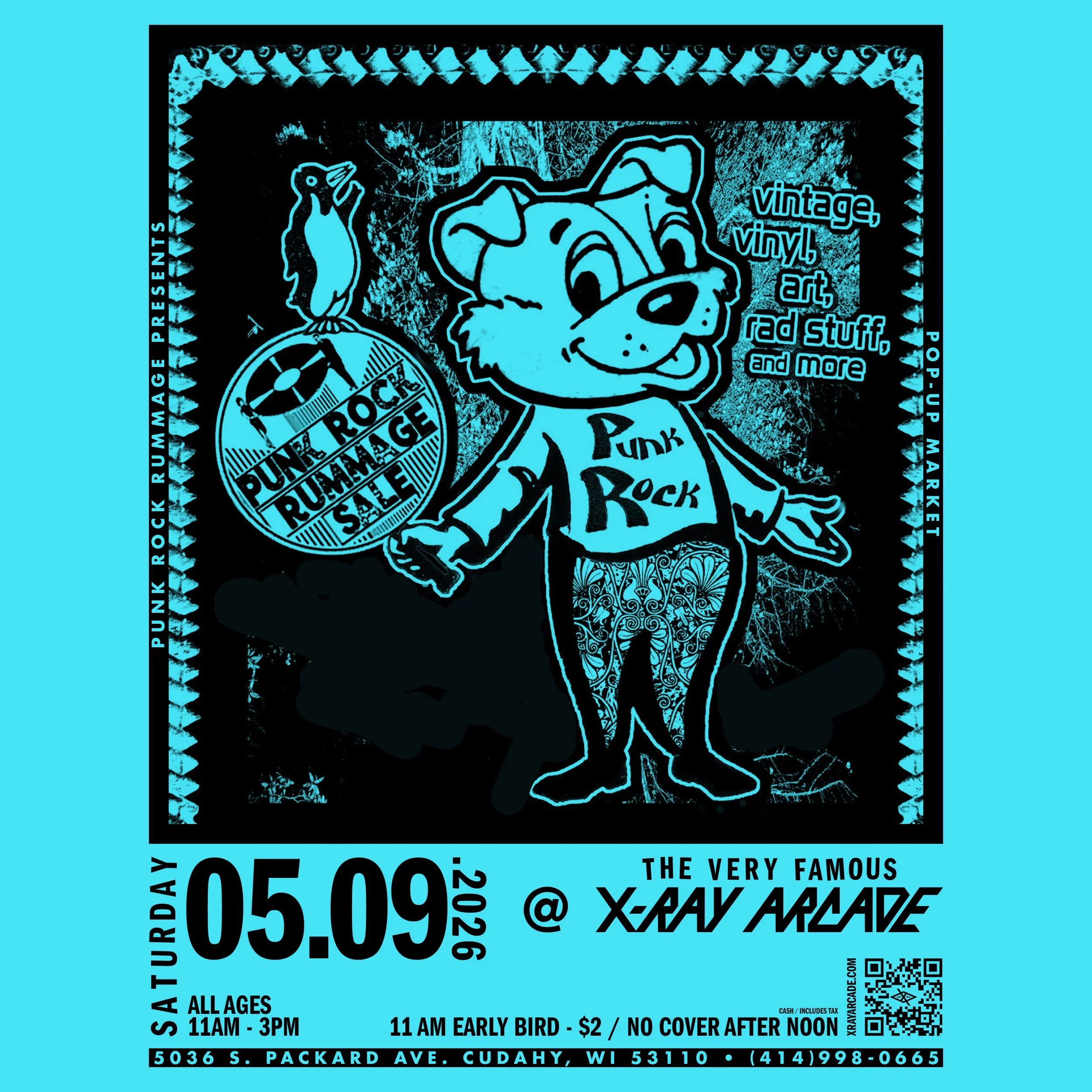 PUNK ROCK RUMMAGE SALE - VINTAGE, VINYL &amp; MORE!