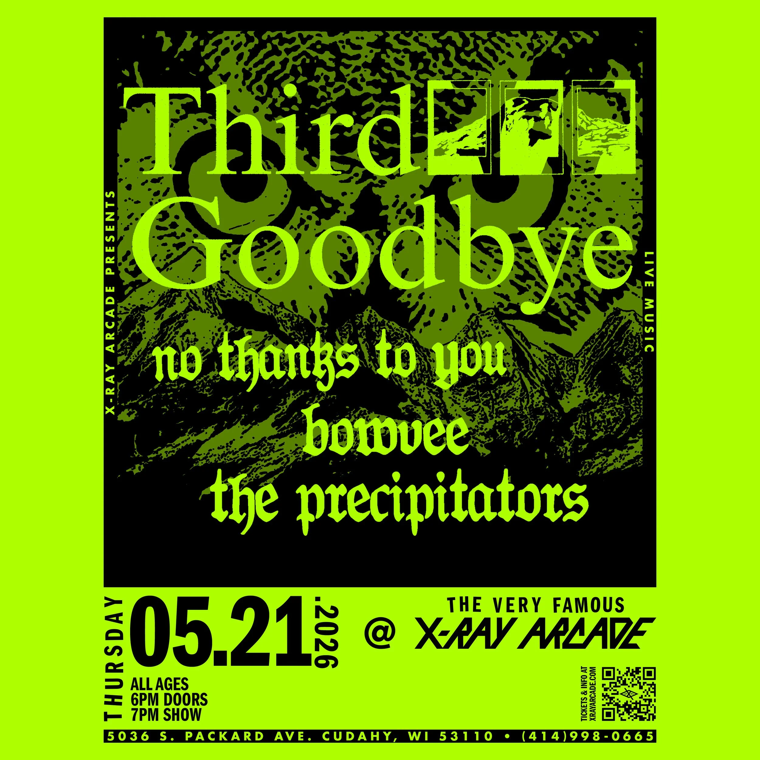 Third Goodbye / No Thanks to You / Bowvee / The Precipitators