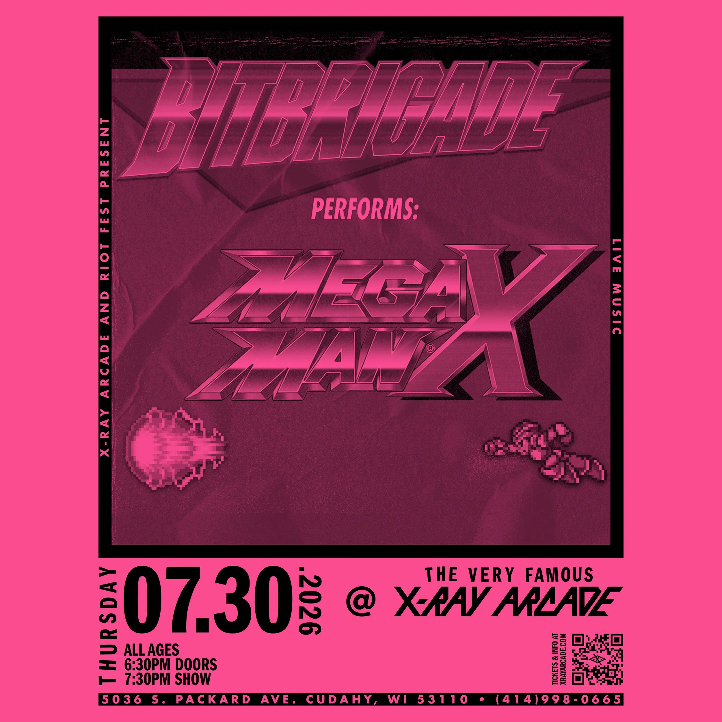 Bit Brigade Performs "Mega Man X" LIVE