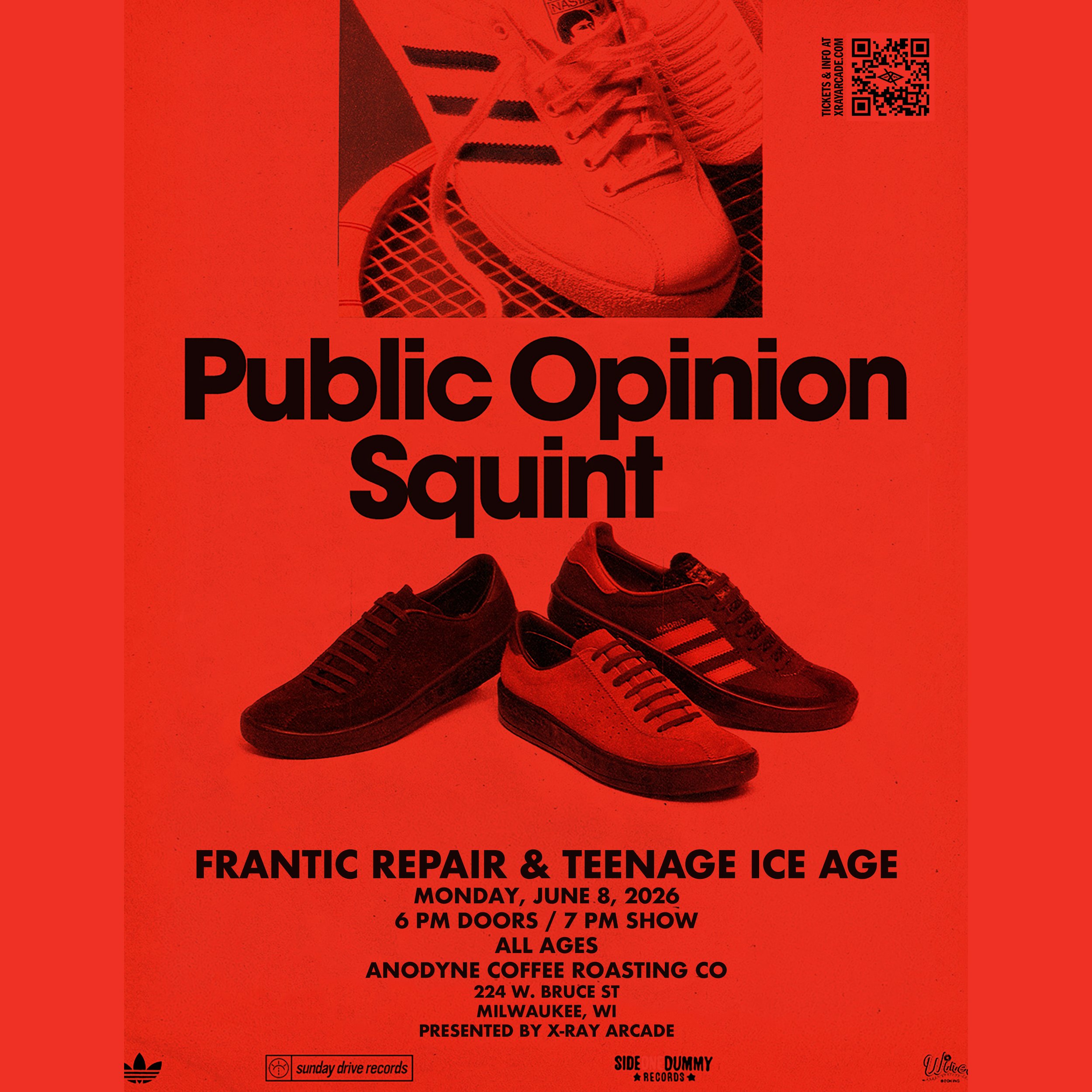 @ ANODYNE: Public Opinion / Squint / Frantic Repair / Teenage Ice Age