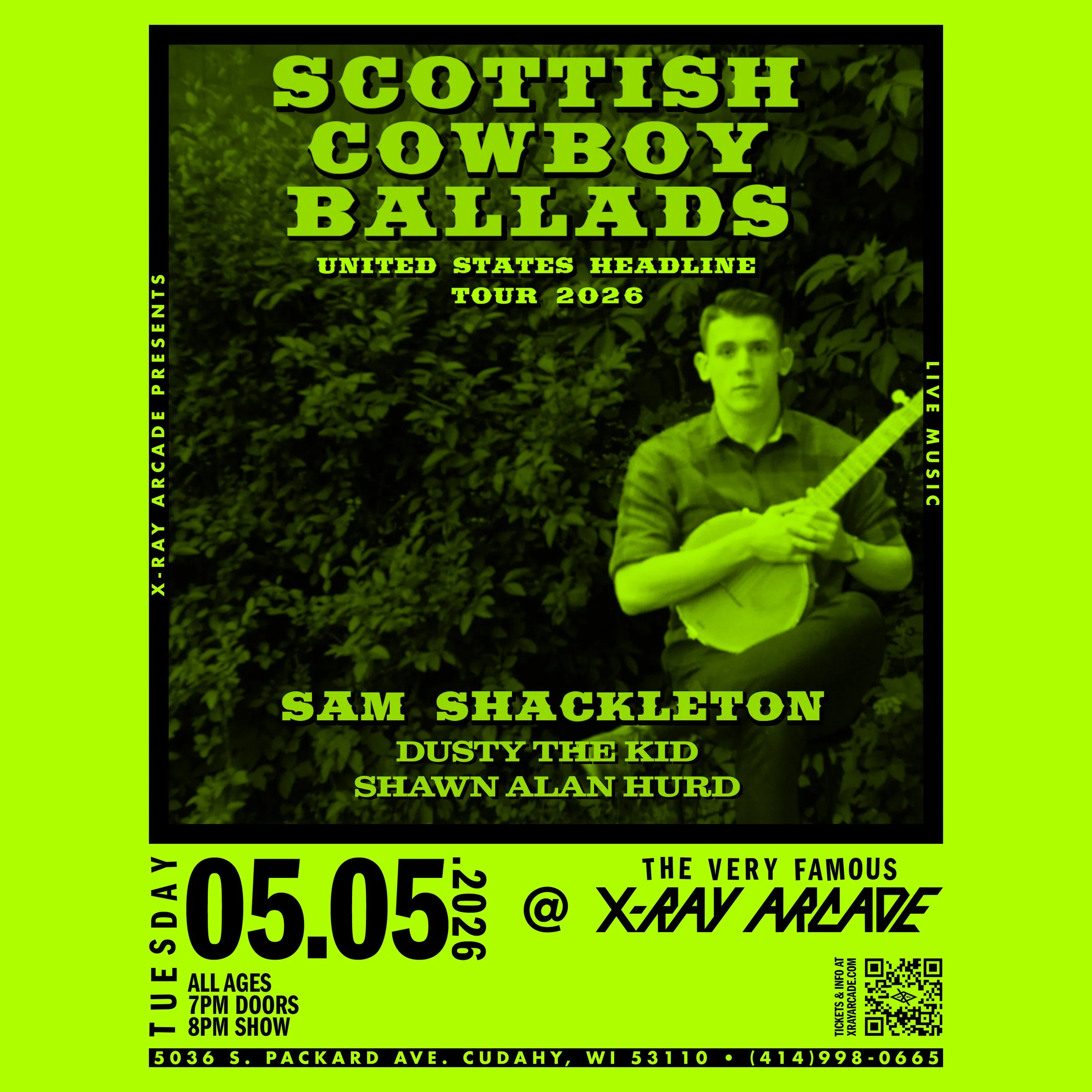 Sam Shackleton / Dusty the Kid / Shawn Alan Hurd