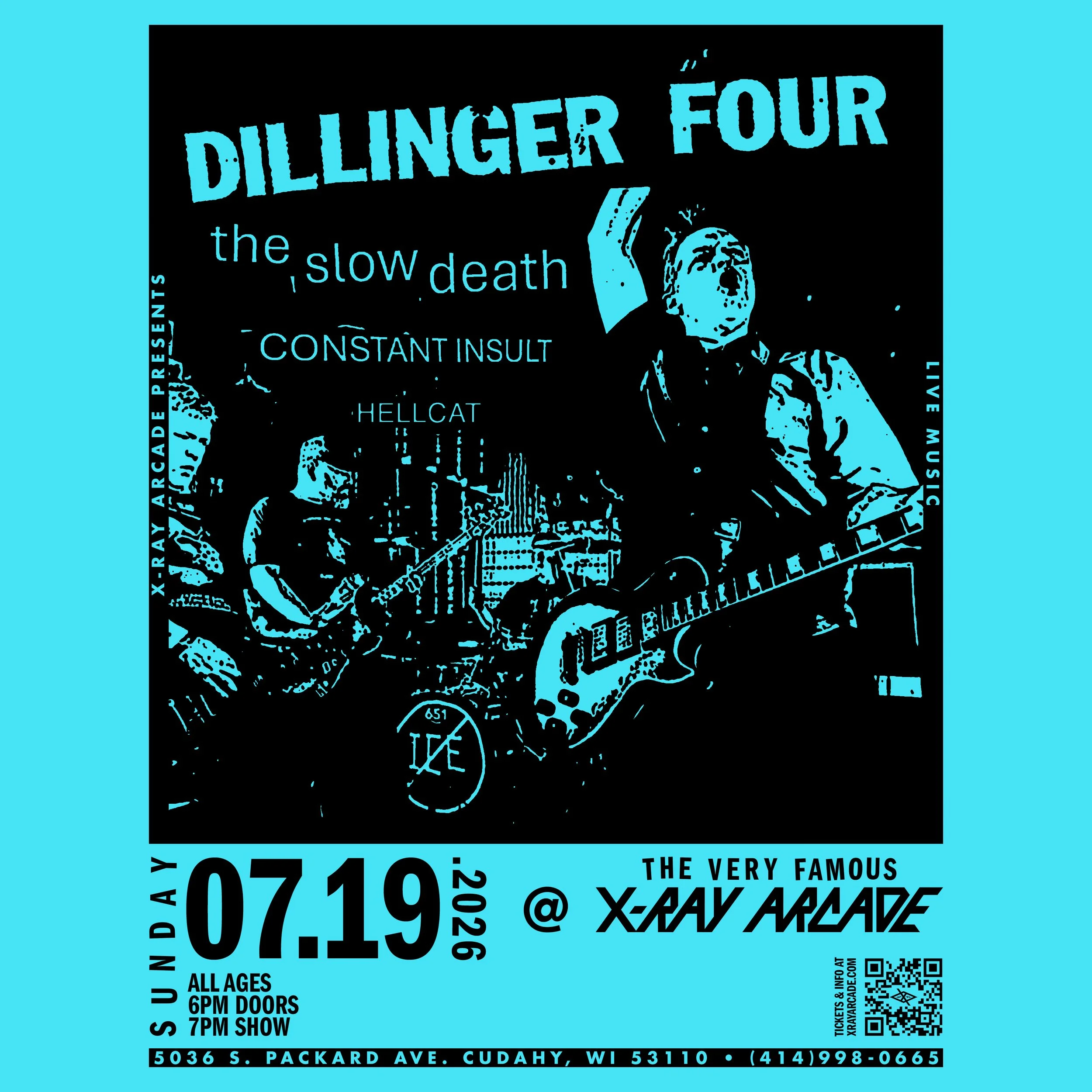 Dillinger Four / The Slow Death / Constant Insult / Hellcat