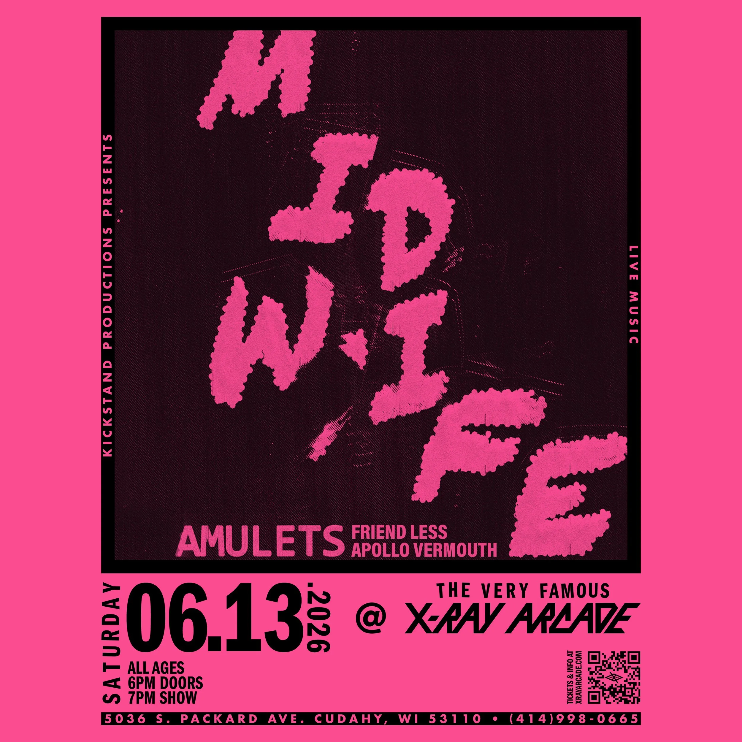 Midwife / Amulets / Friend Less / Apollo Vermouth